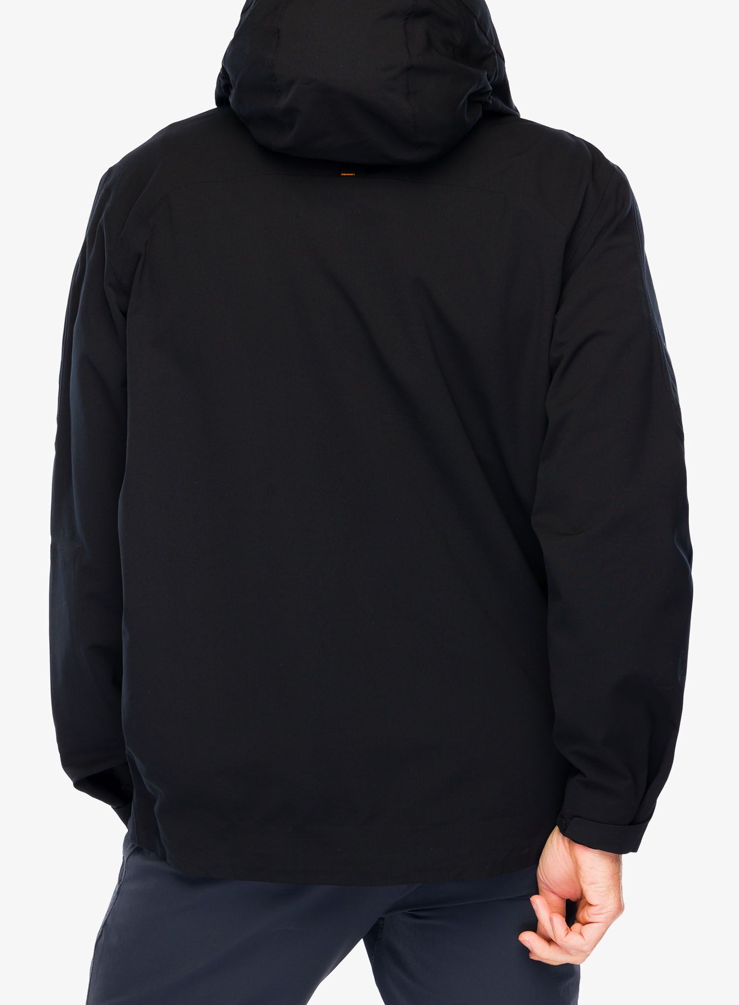 Moška smučarska jakna Icebreaker Merino Shell+ Peak Hooded Jacket - black