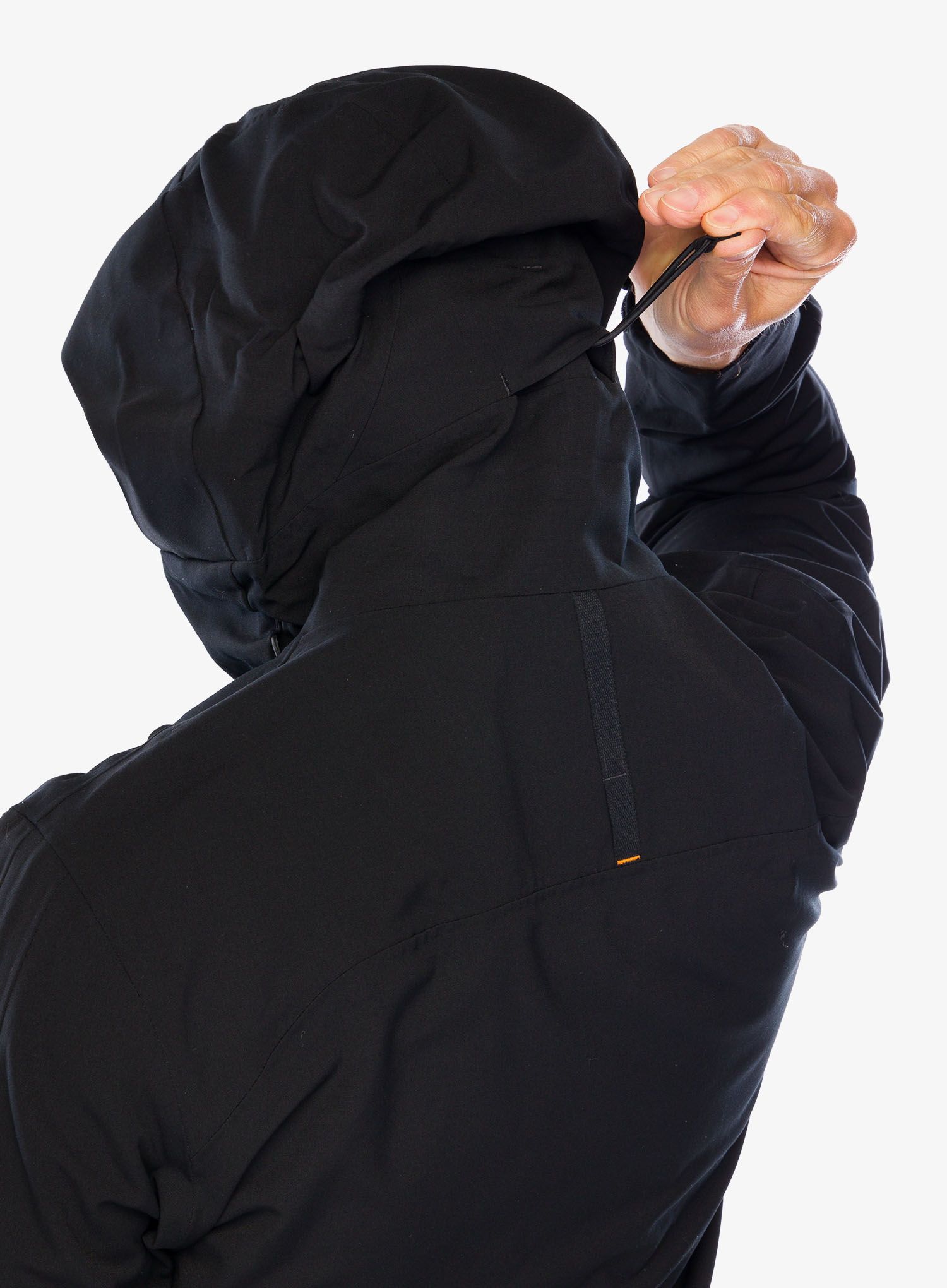 Moška smučarska jakna Icebreaker Merino Shell+ Peak Hooded Jacket - black