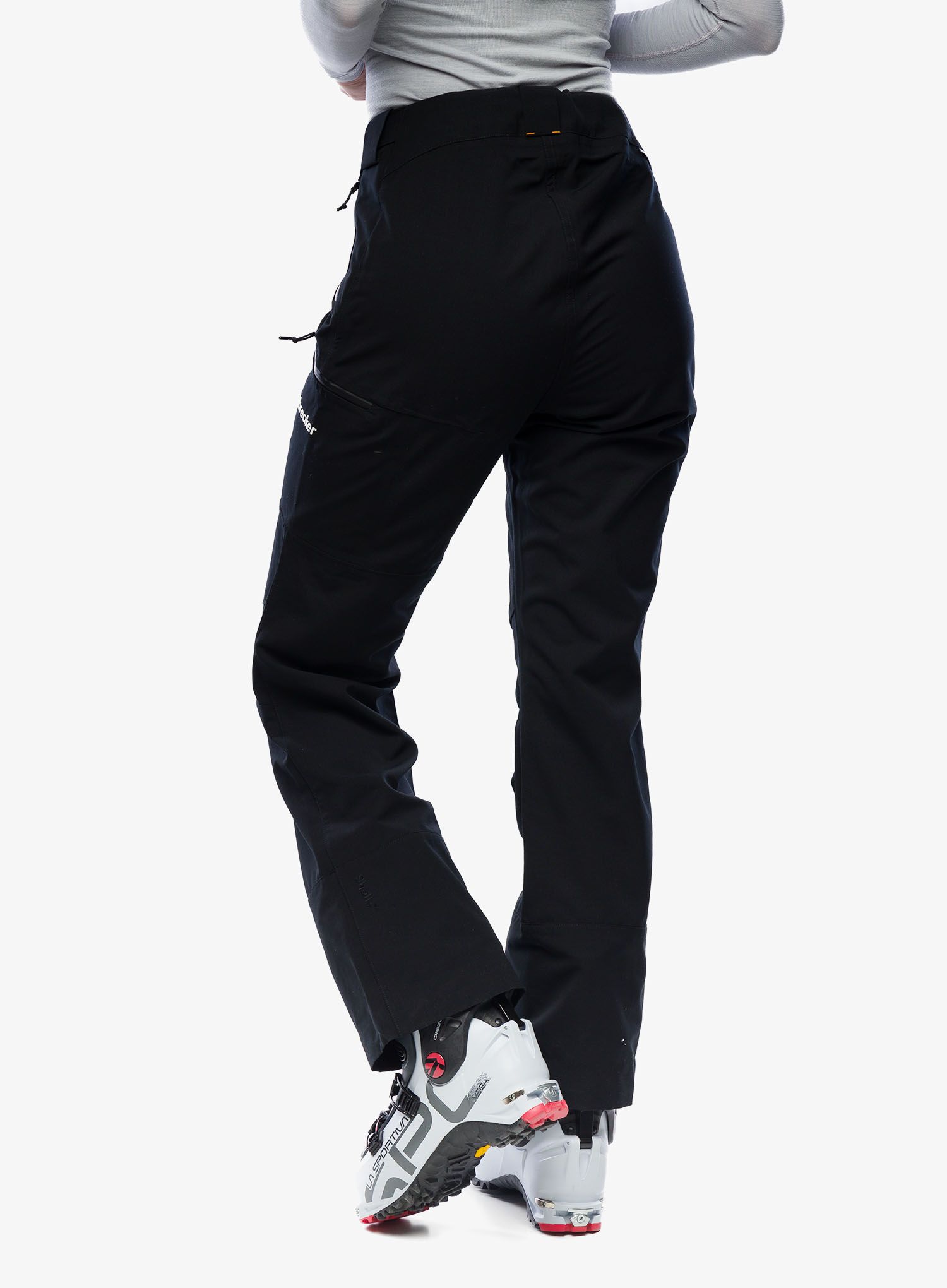 Ženske softshell hlače Icebreaker Merino Shell+ Peak Pants - black