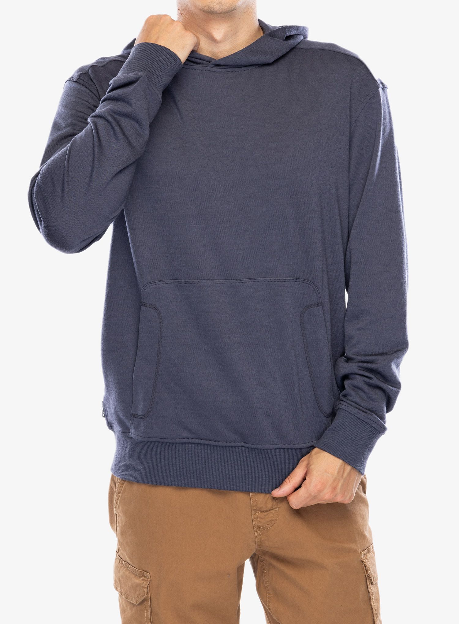 Jopica s kapuco Icebreaker Merino Shifter II LS Hoodie - graphite