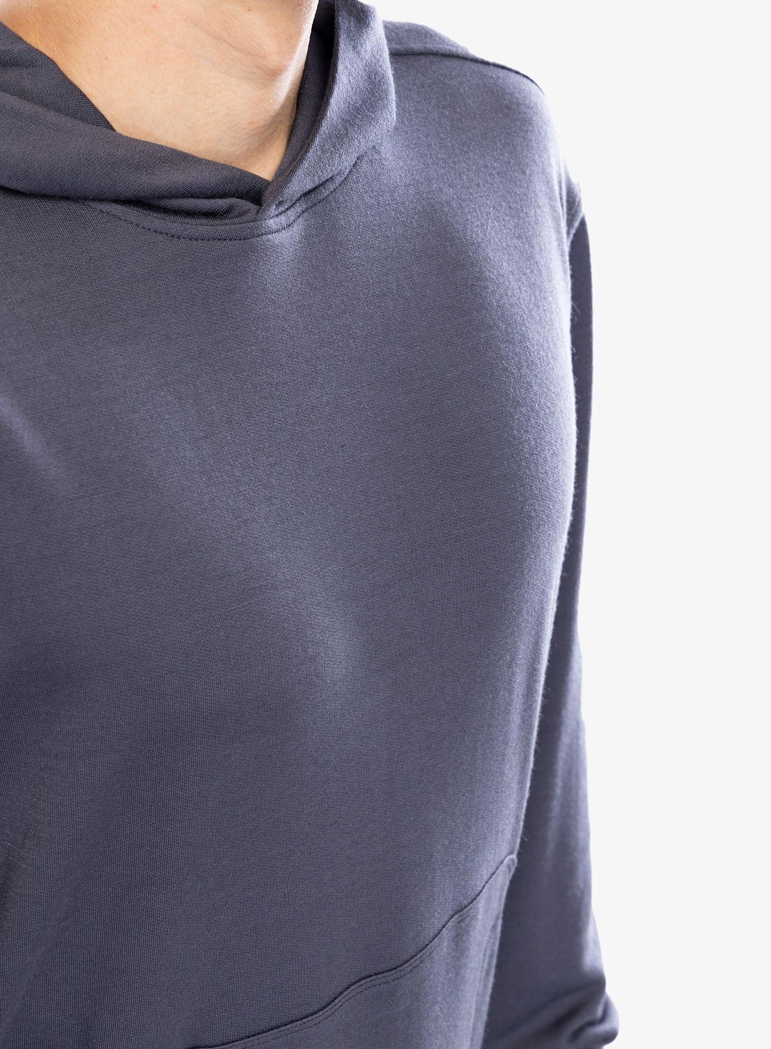 Jopica s kapuco Icebreaker Merino Shifter II LS Hoodie - graphite