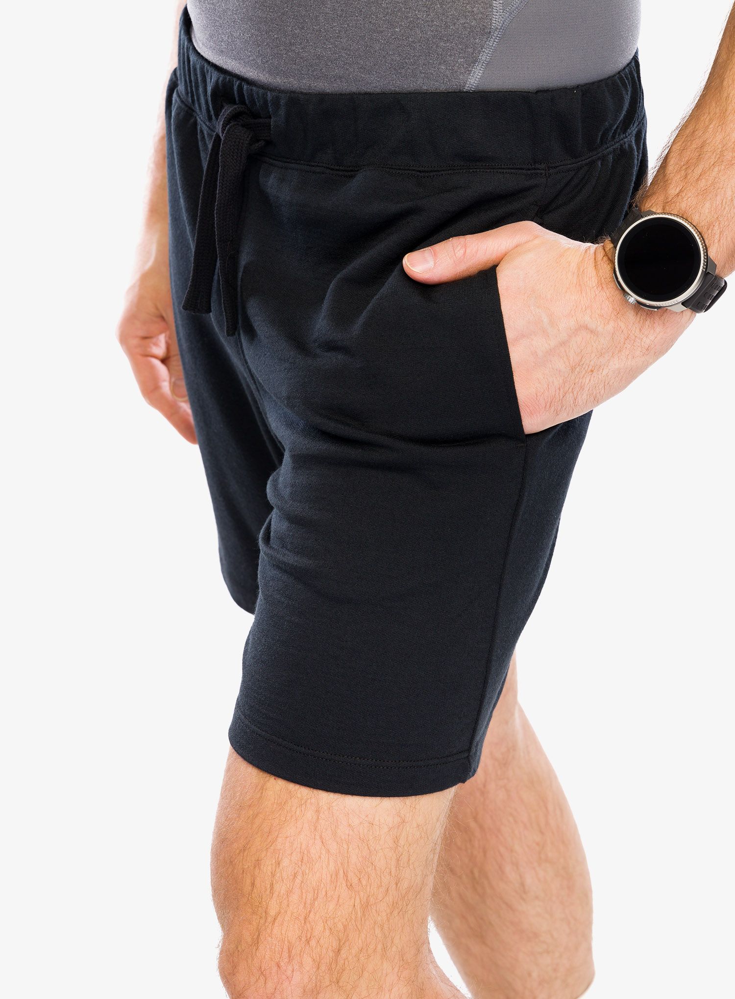 Pohodniške kratke hlače Icebreaker Merino Shifter II Shorts - black
