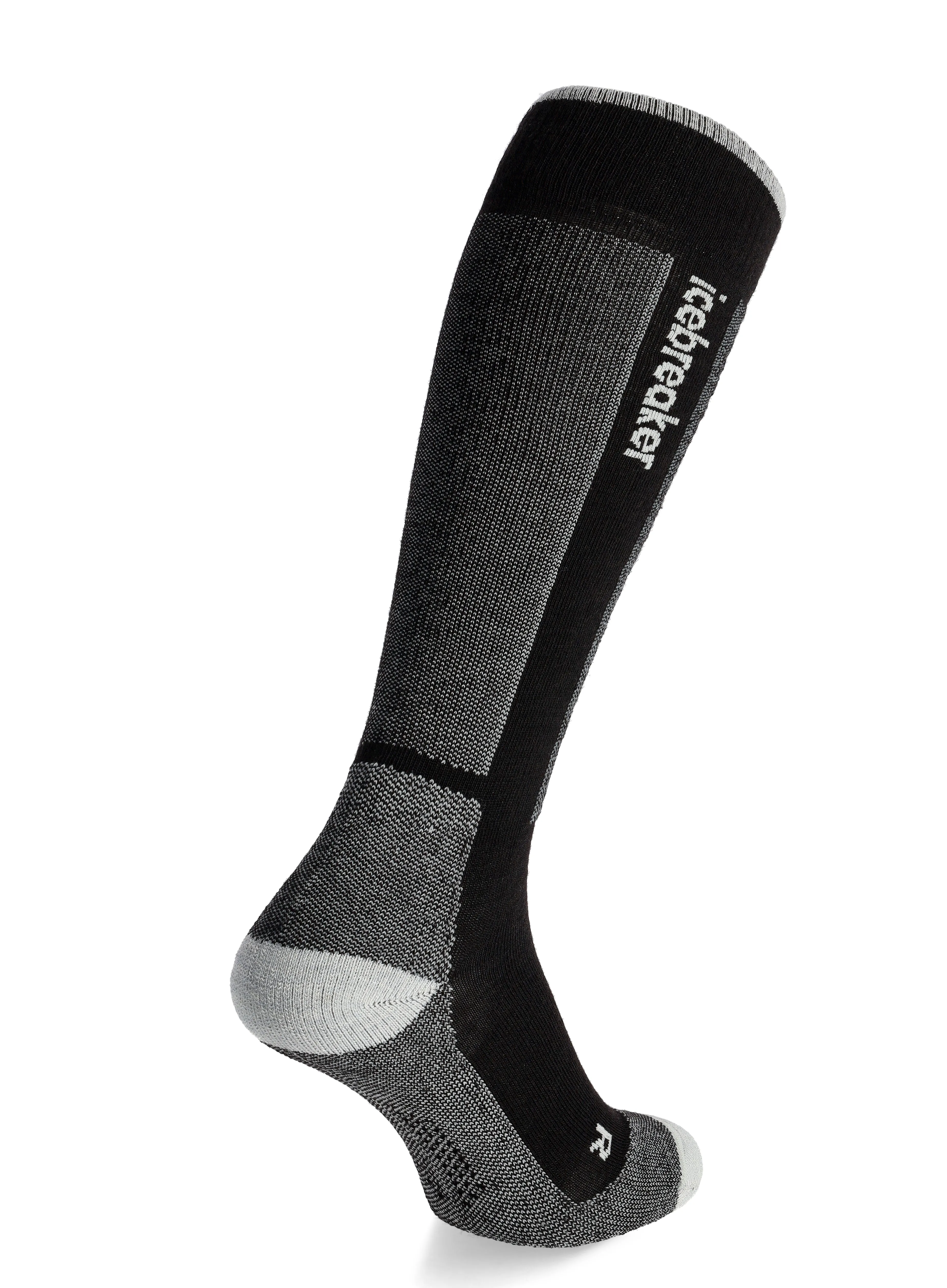 Smučarske nogavice Icebreaker Merino Ski+ Light OTC - black/ether/graphite