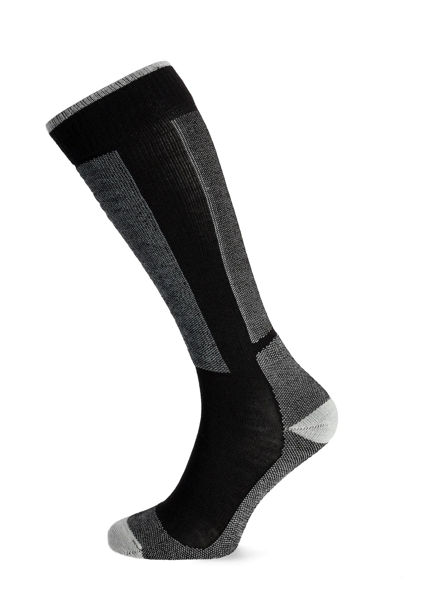 Smučarske nogavice Icebreaker Merino Ski+ Light OTC - black/ether/graphite