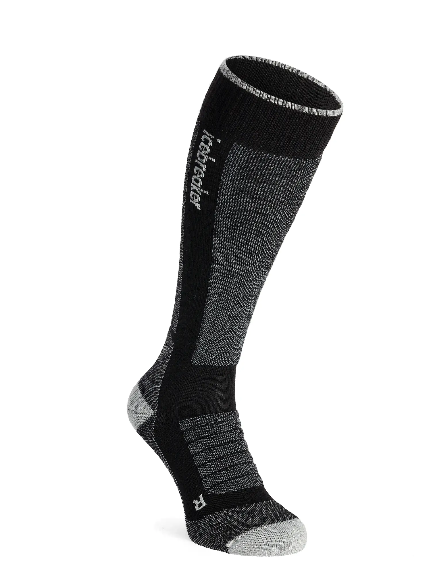 Smučarske nogavice Icebreaker Merino Ski+ Medium OTC - black/ether/graphite