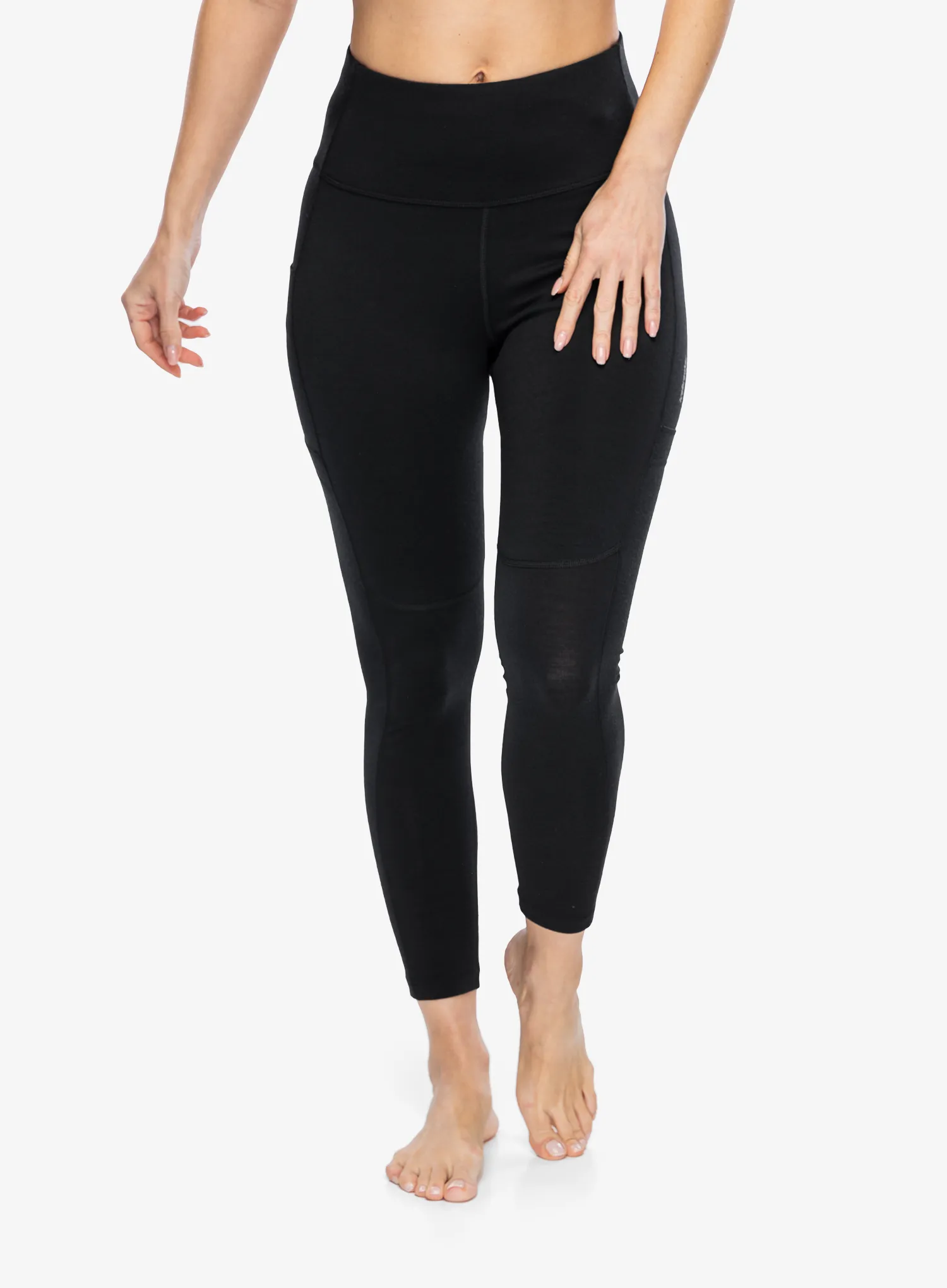Ženske pajkice Icebreaker Merino Speed Winter Tights - black