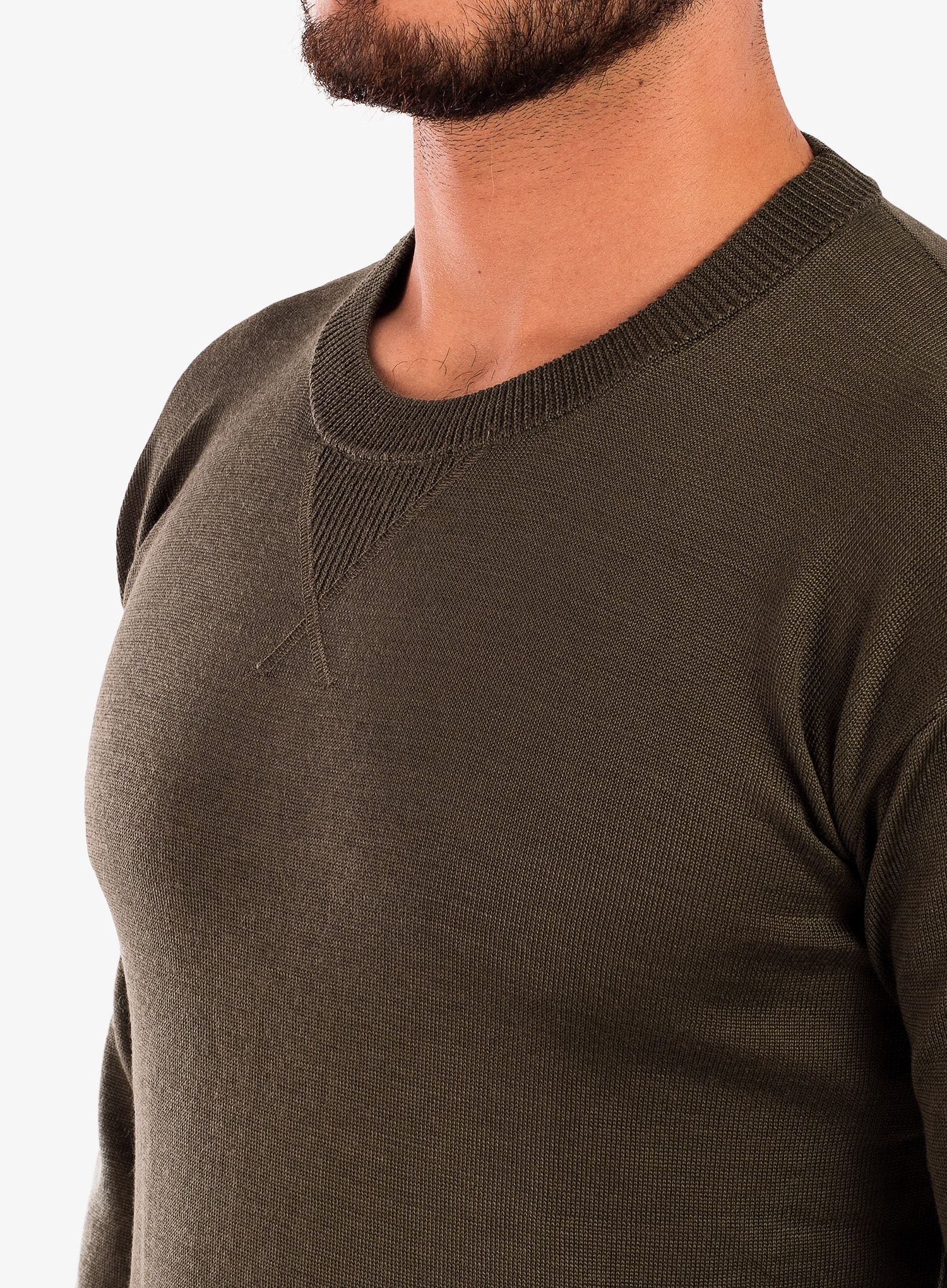 Moški pulover Icebreaker Nova Sweater Sweatshirt - loden