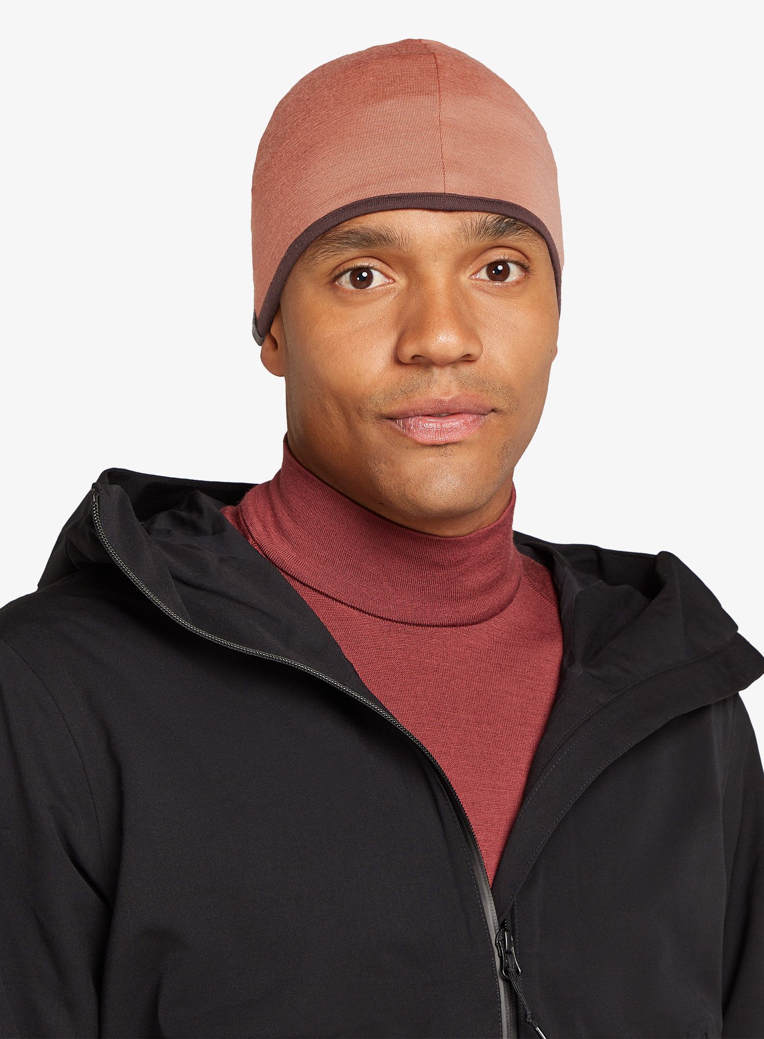 Kape Icebreaker Pocket Hat - cedar wood/bittersweet
