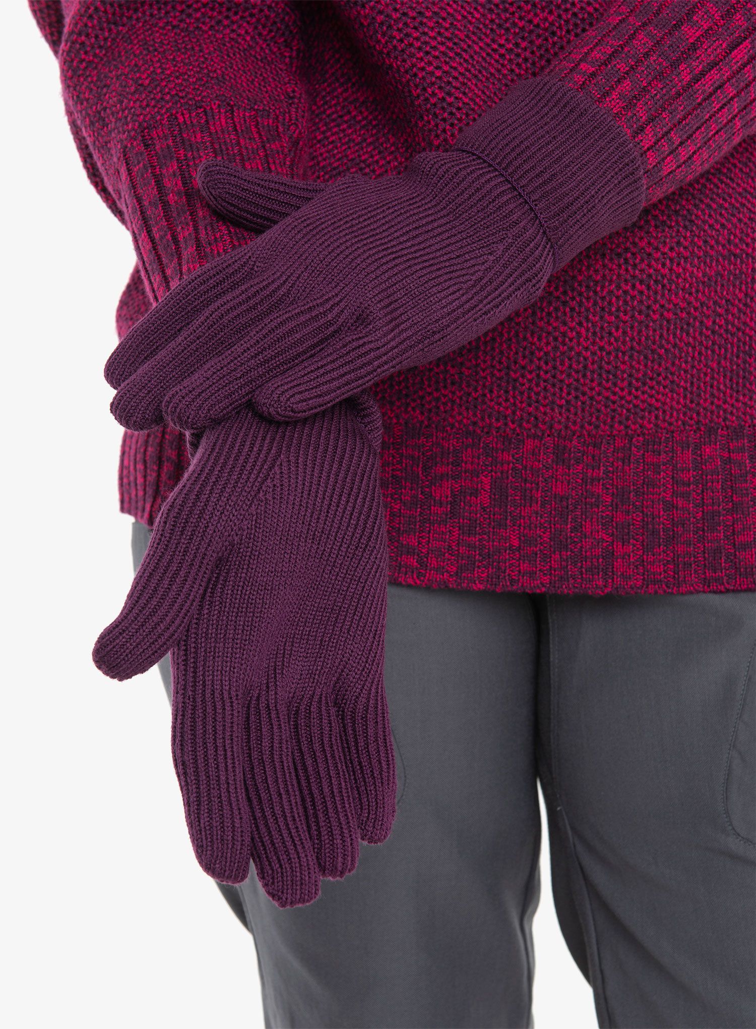 Volnene rokavice Icebreaker Rixdorf Gloves - nightshade