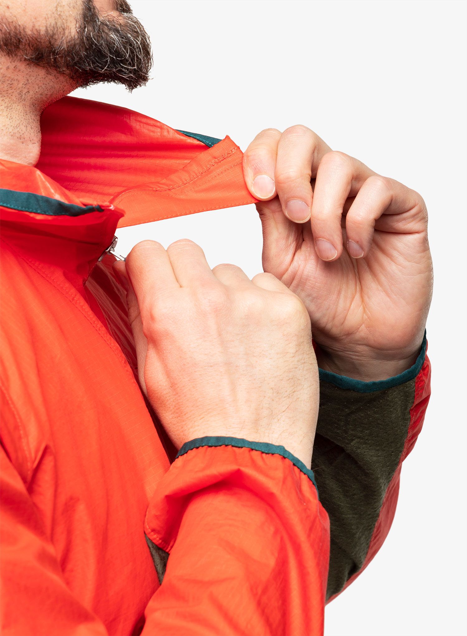 Softshell Icebreaker Shell+ Cotton Windbreaker - earth/loden
