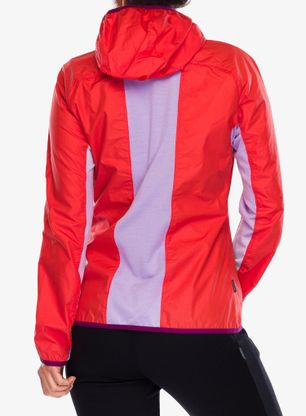 Ženski softshell Icebreaker Shell+ Cotton Windbreaker - earth/purple