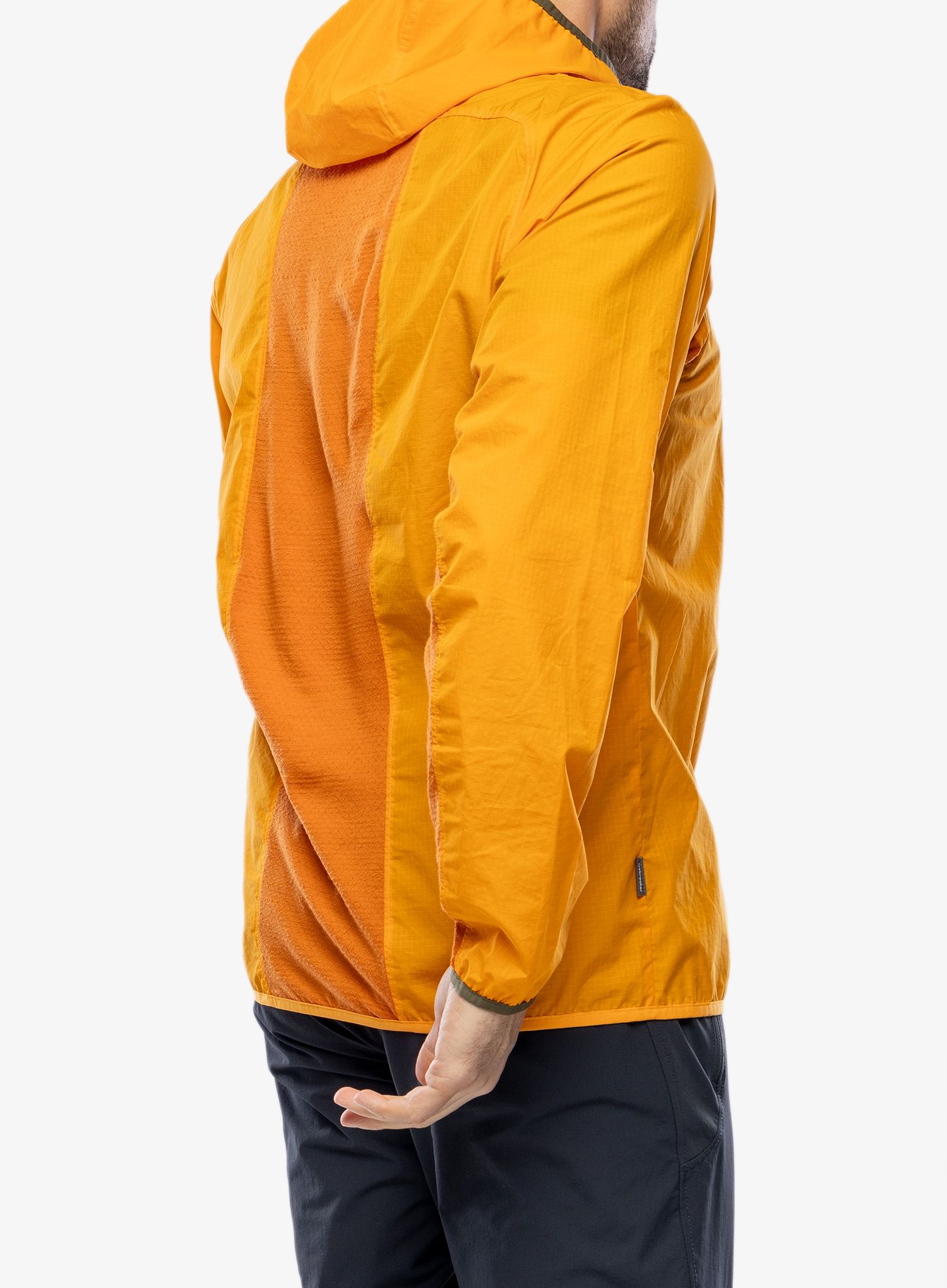 Moška jakna Icebreaker Shell+ Cotton Windbreaker - solar/earth