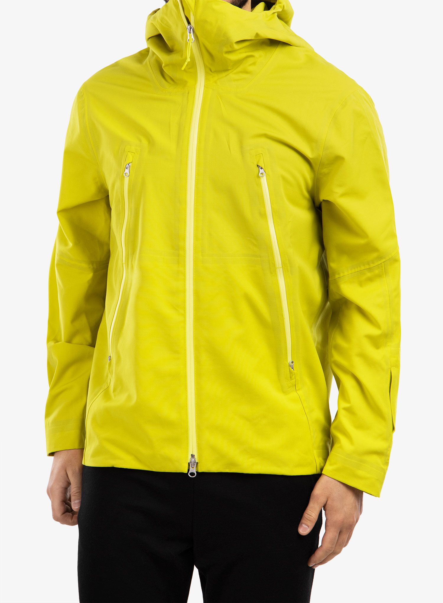 Moška jakna Icebreaker Shell+ Hooded Jacket - shine