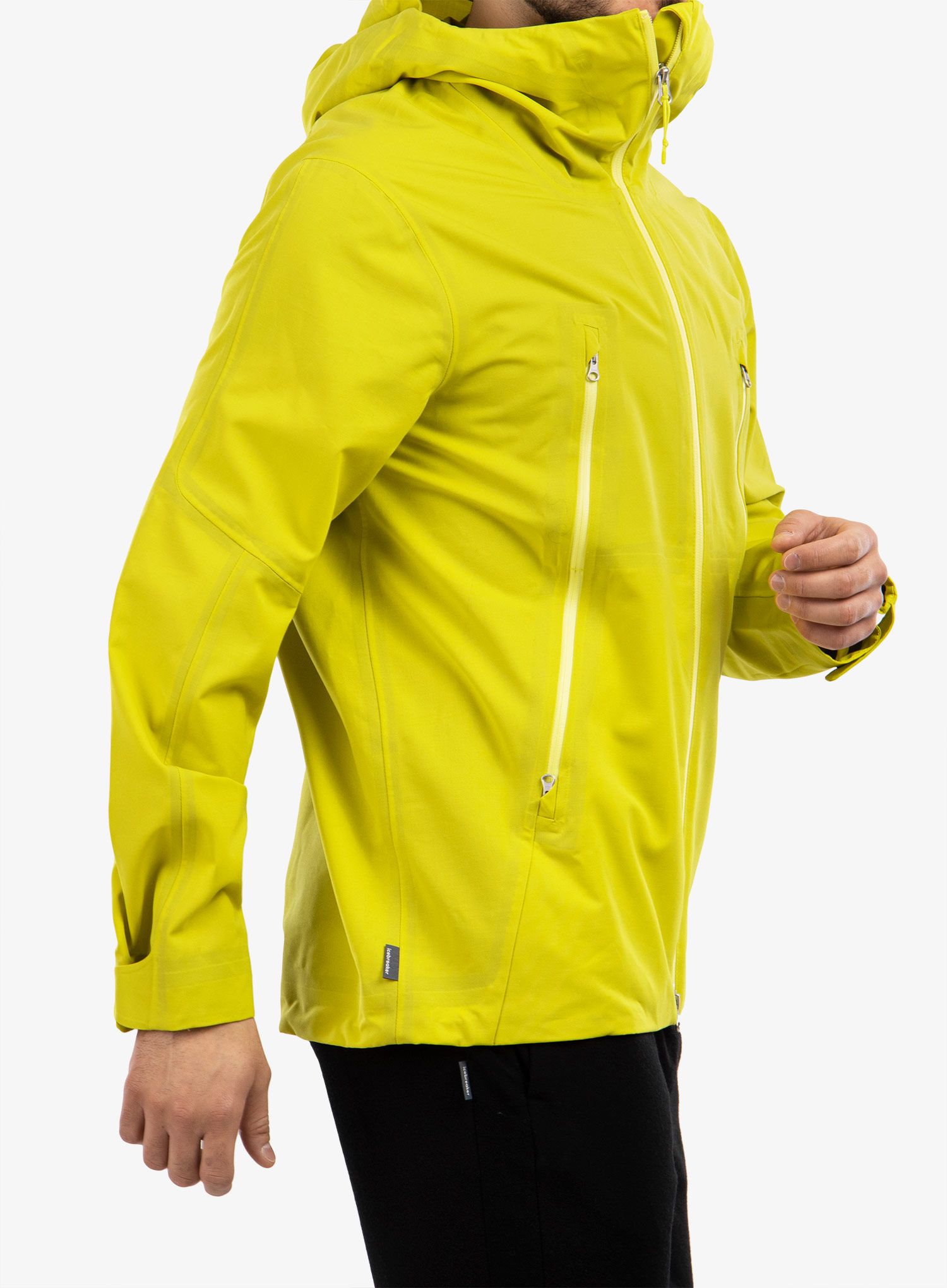 Moška jakna Icebreaker Shell+ Hooded Jacket - shine