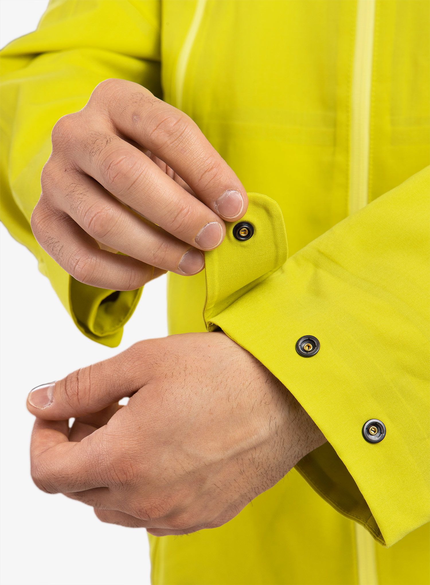 Moška jakna Icebreaker Shell+ Hooded Jacket - shine