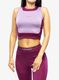 Ženski top Icebreaker ZoneKnit Cropped Bra-Tank - purple