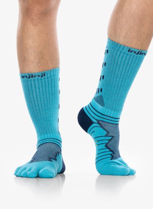 Tekaške nogavice Injinji Ultra Run Crew - pacific blue