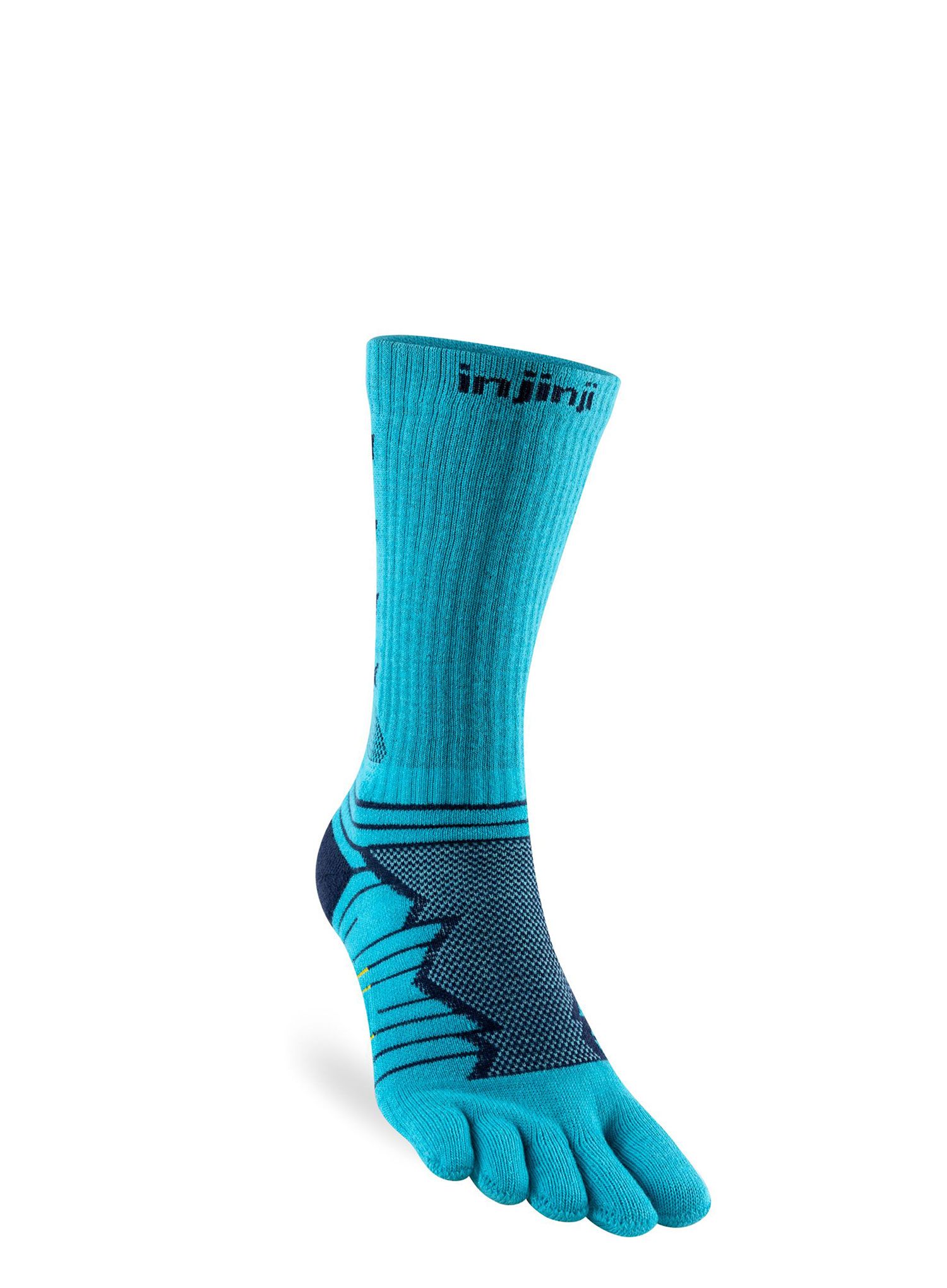 Tekaške nogavice Injinji Ultra Run Crew - pacific blue