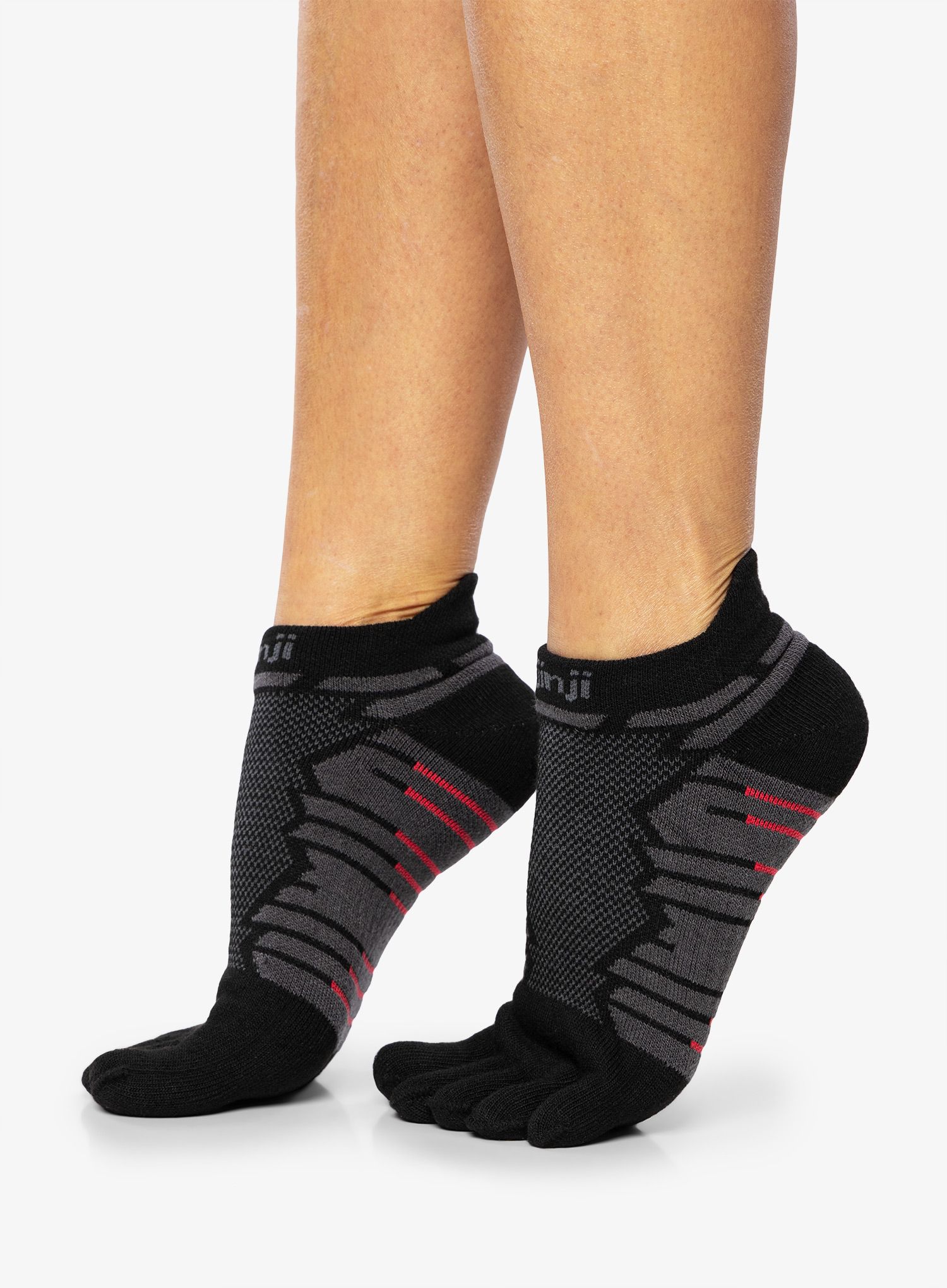 Tekaške nogavice Injinji Ultra Run No-Show - onyx