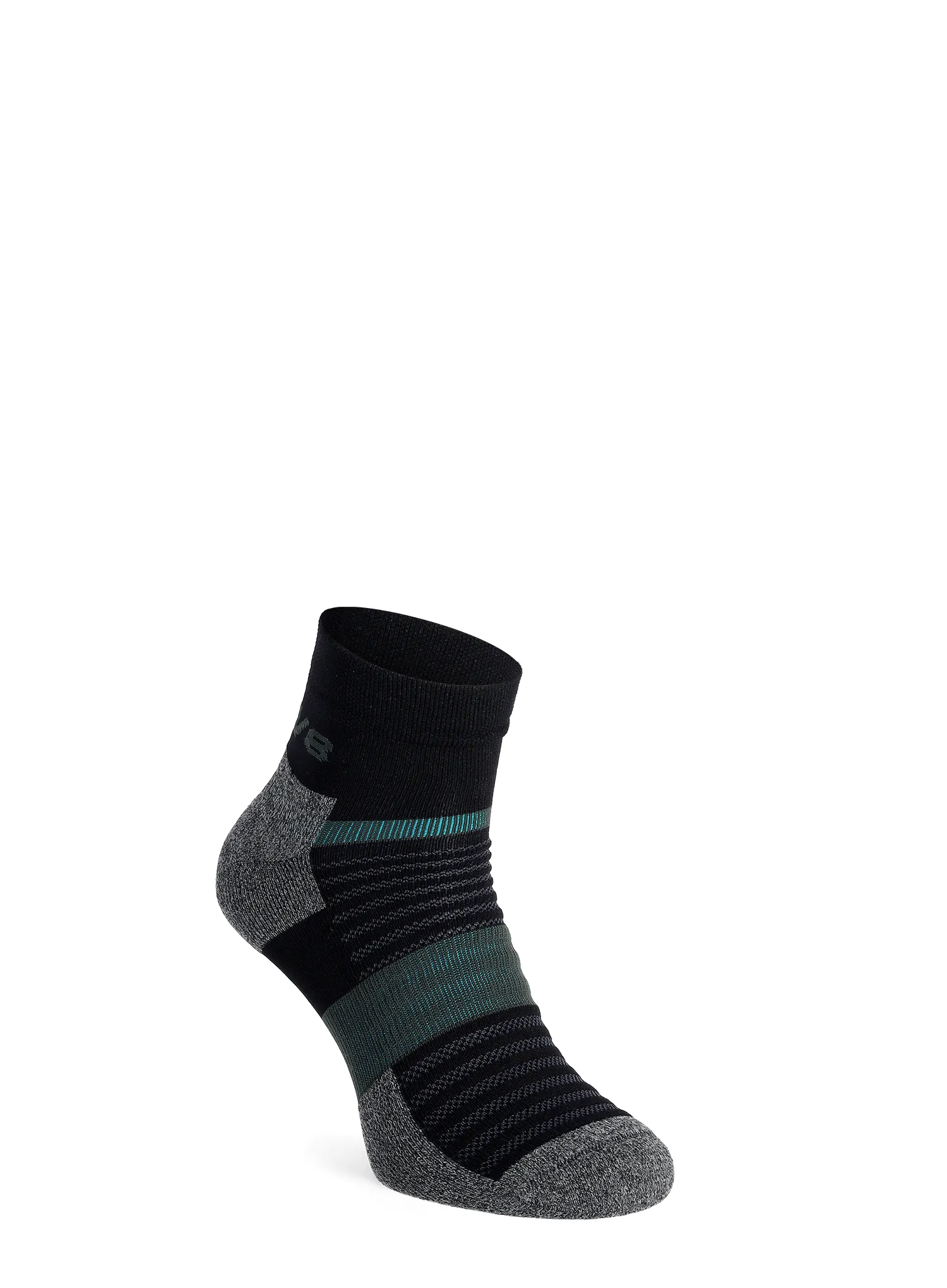 Tekaške nogavice Inov-8 Active Mid Sock - black