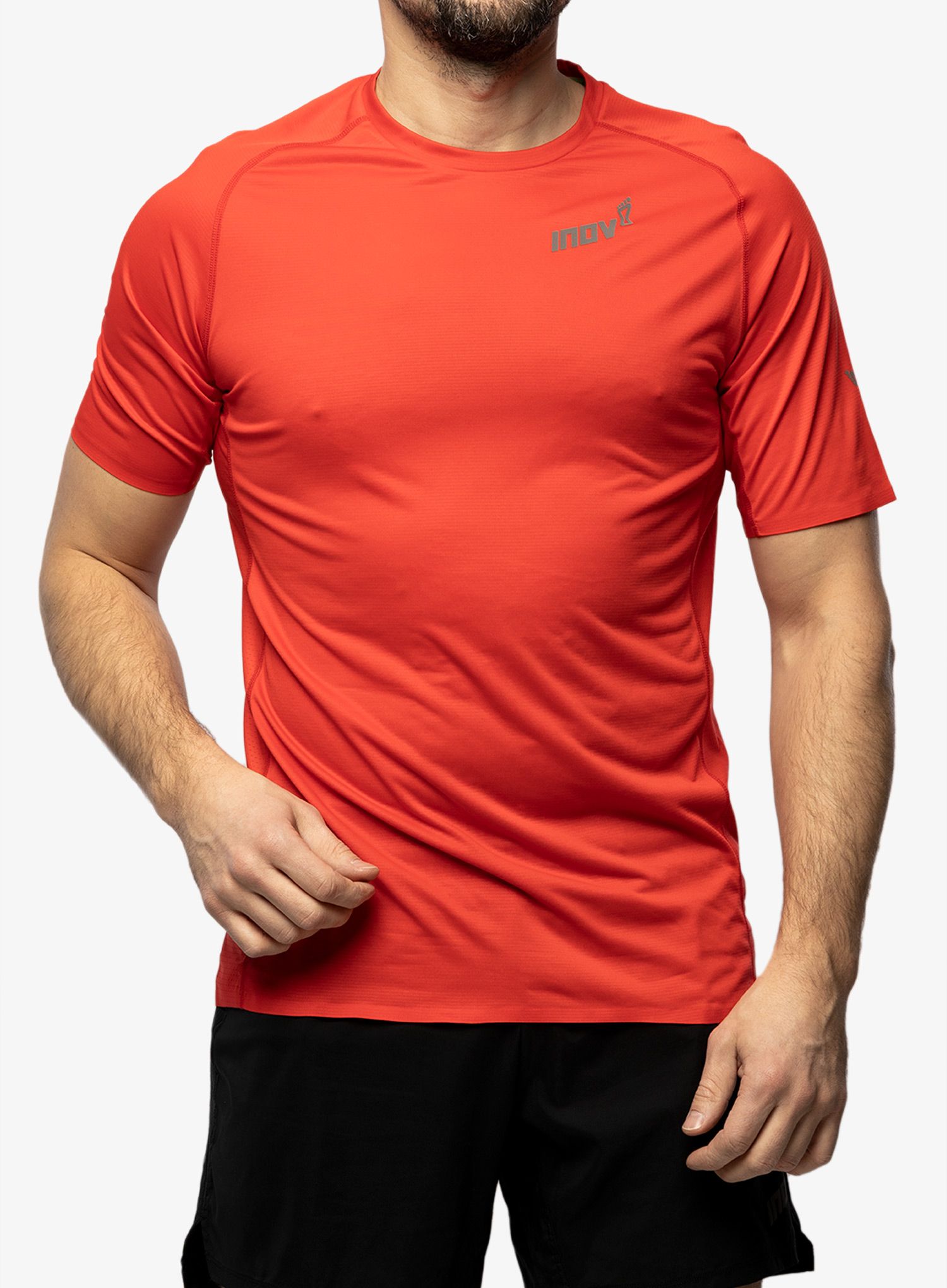 Tekaška majica Inov-8 Base Elite S/S 3.0 - red