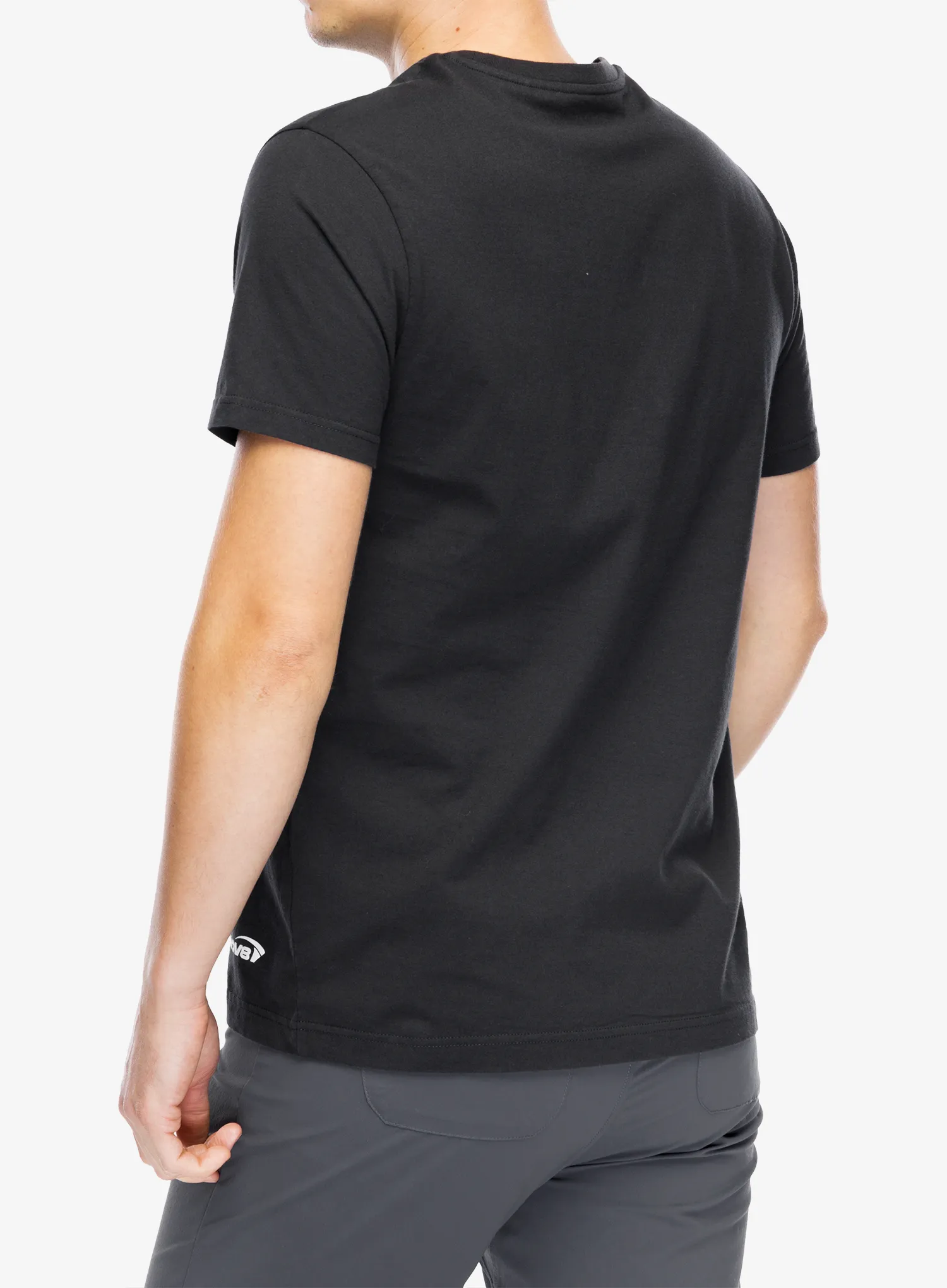 Bombažna majica Inov-8 Graphic T-Shirt Footprints - graphite
