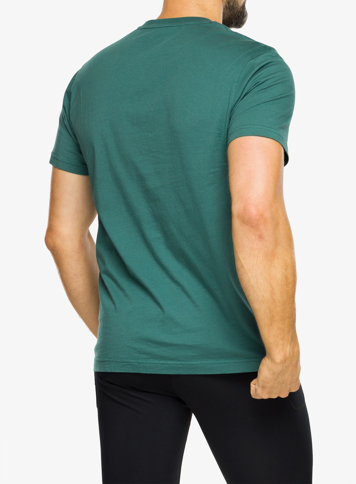 Bombažna majica Inov-8 Graphic Tee SS Ridge - pine