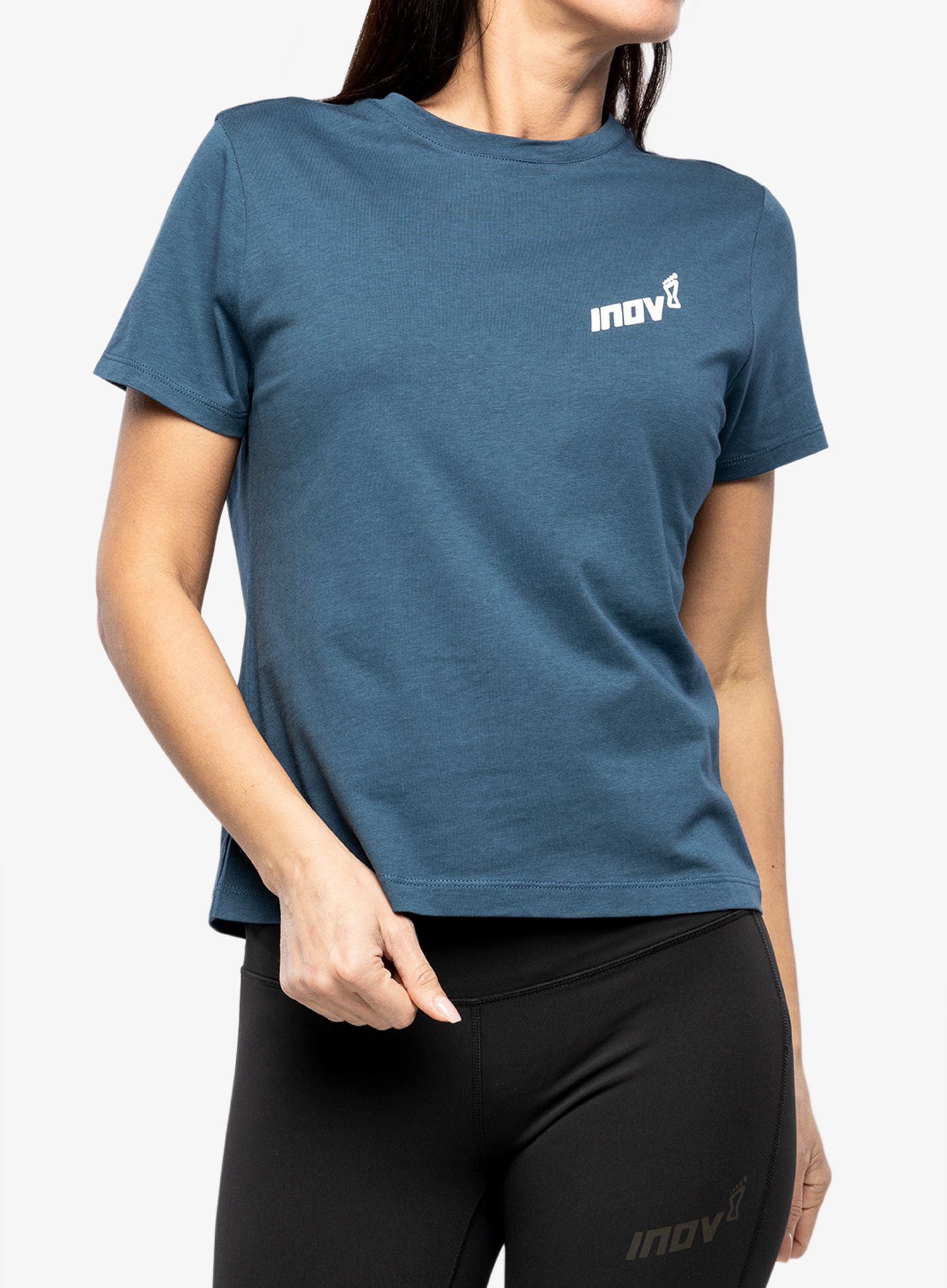 Ženska majica Inov-8 Graphic Tee SS Skiddaw - navy