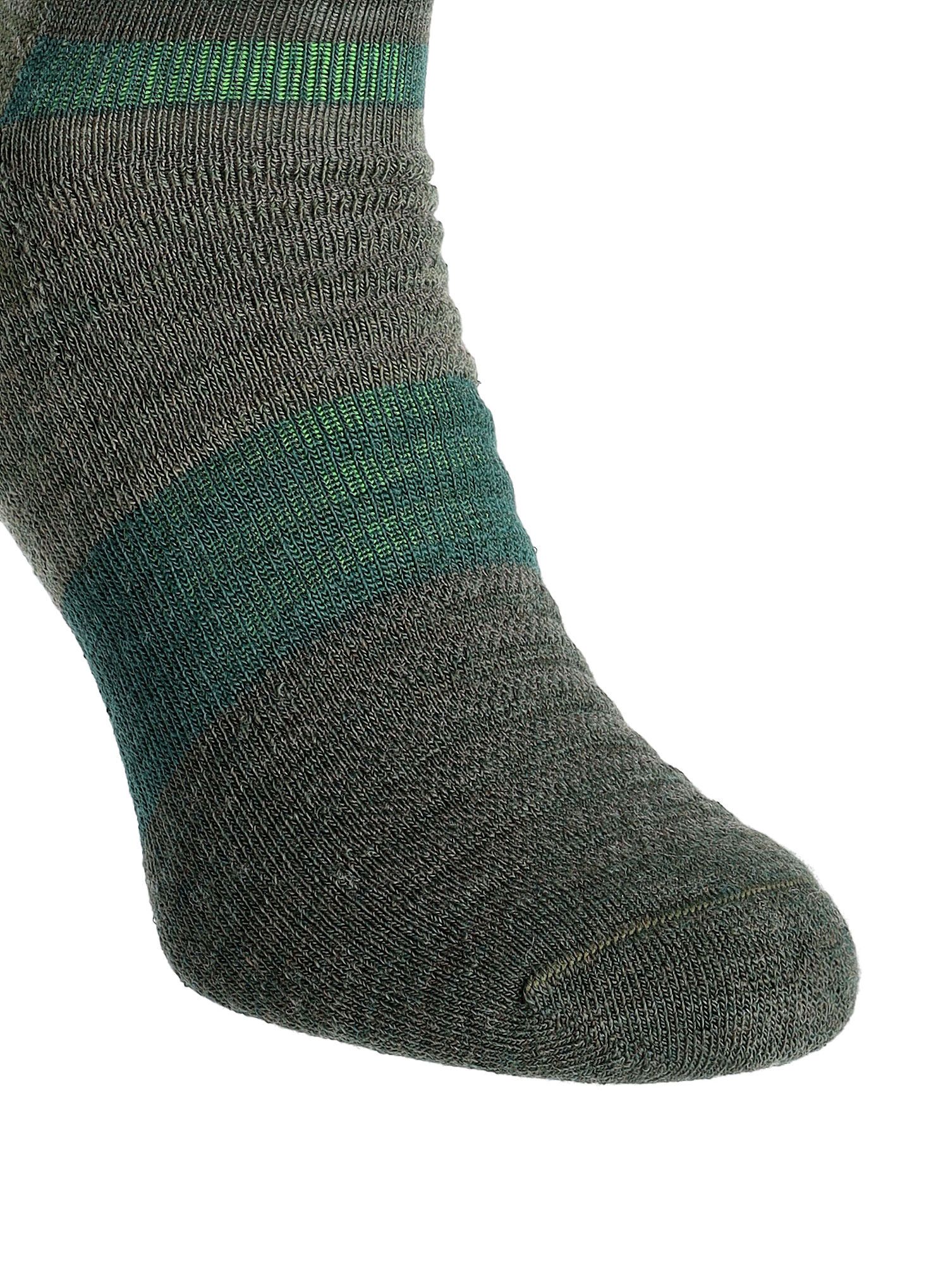 Merino nogavice Inov-8 Merino High - dark green/melange