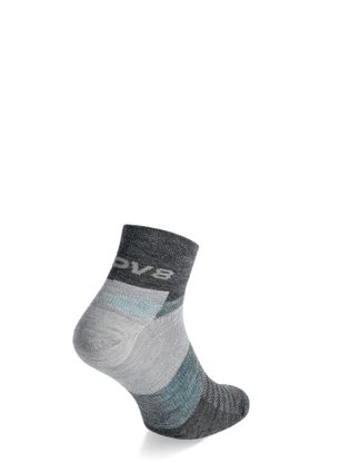 Merino nogavice Inov-8 Merino Lite Mid Sock - grey melange