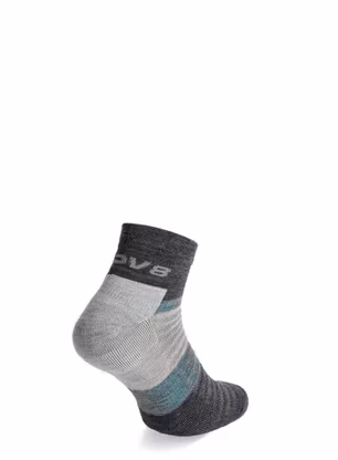 Merino nogavice Inov-8 Merino Mid Sock - grey melange