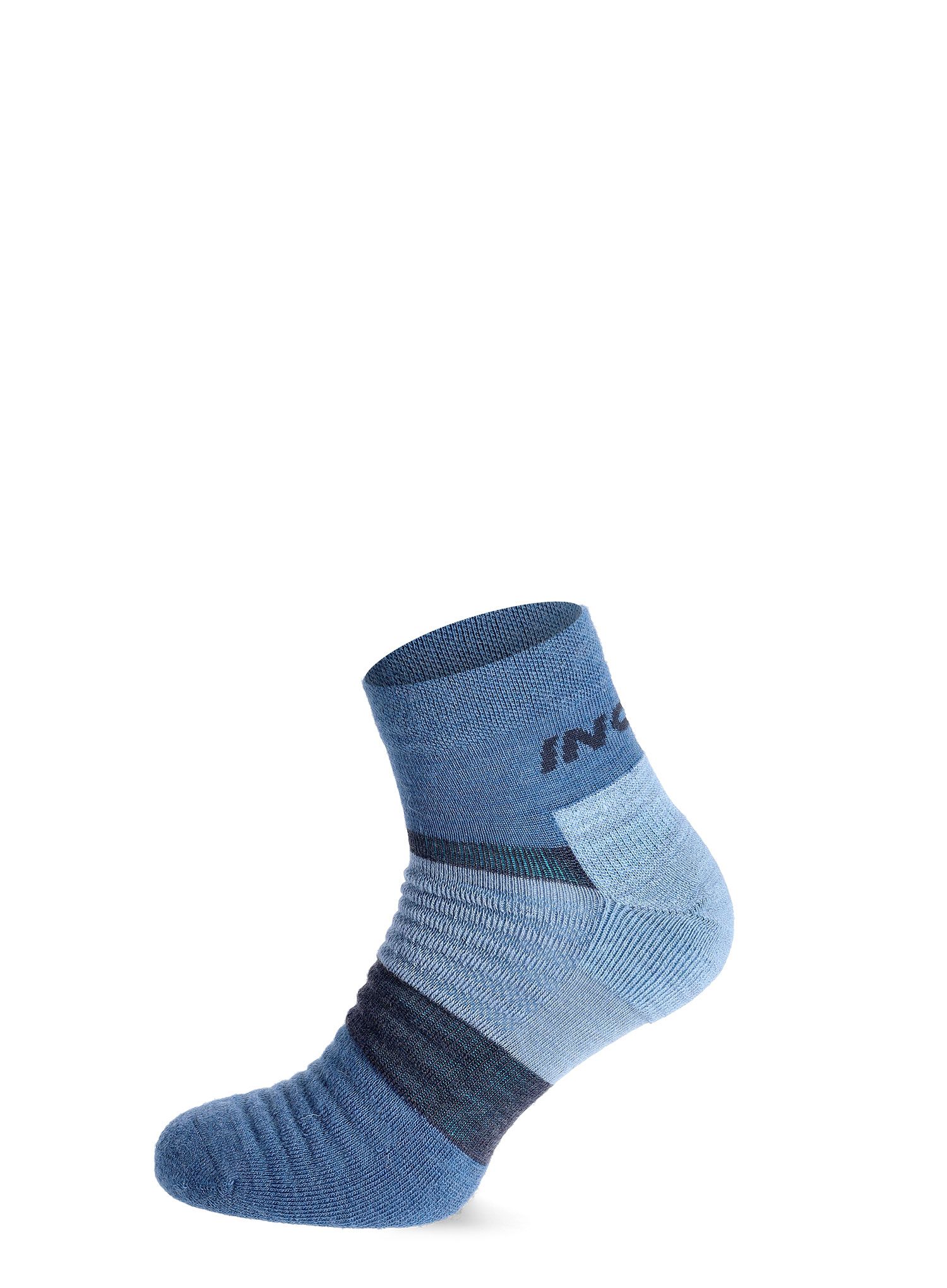 Pohodniške nogavice Inov-8 Merino Mid Sock - navy melange