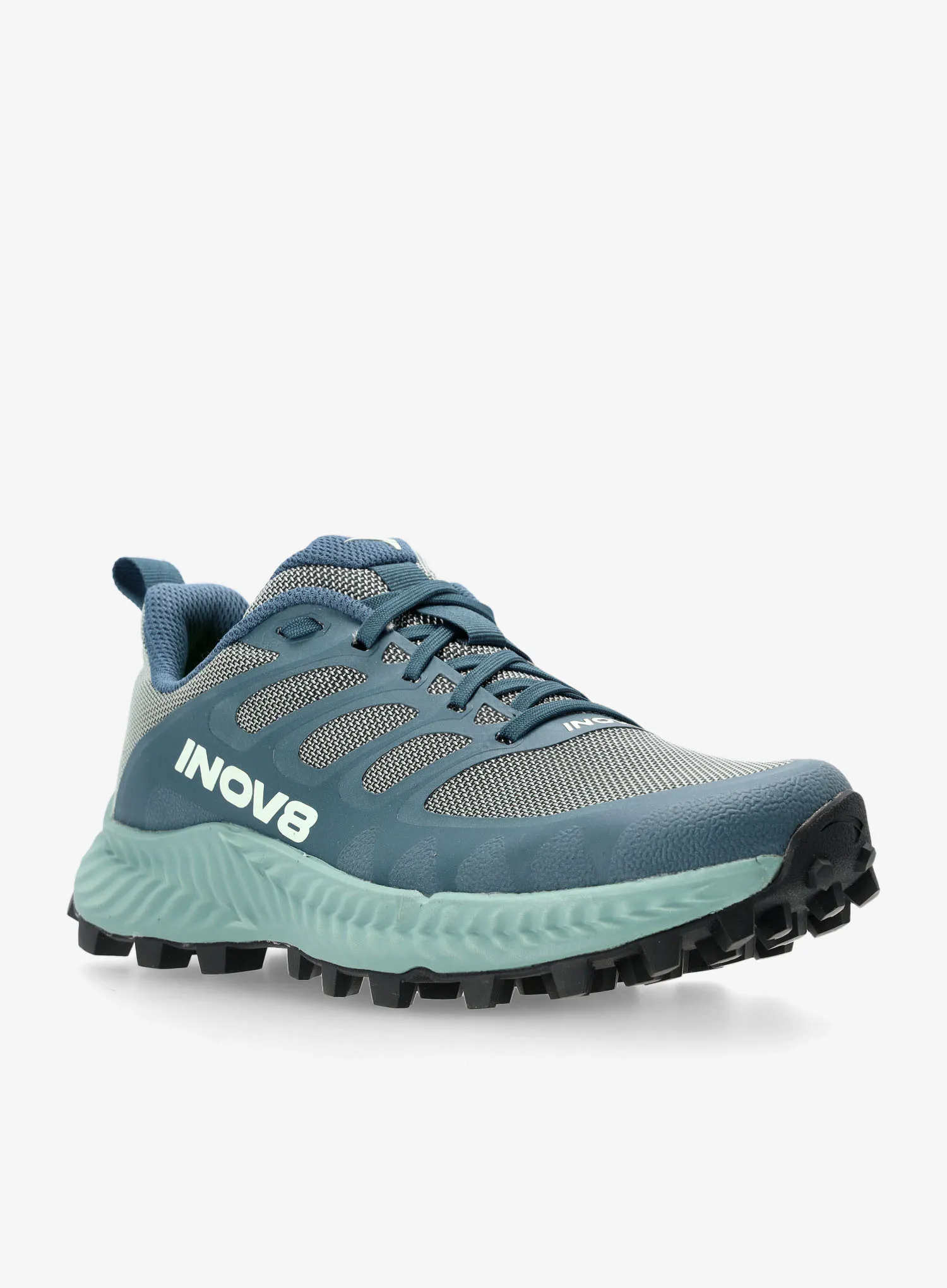 Ženski tekaški čevlji Inov-8 MudTalon Wide - storm blue/navy