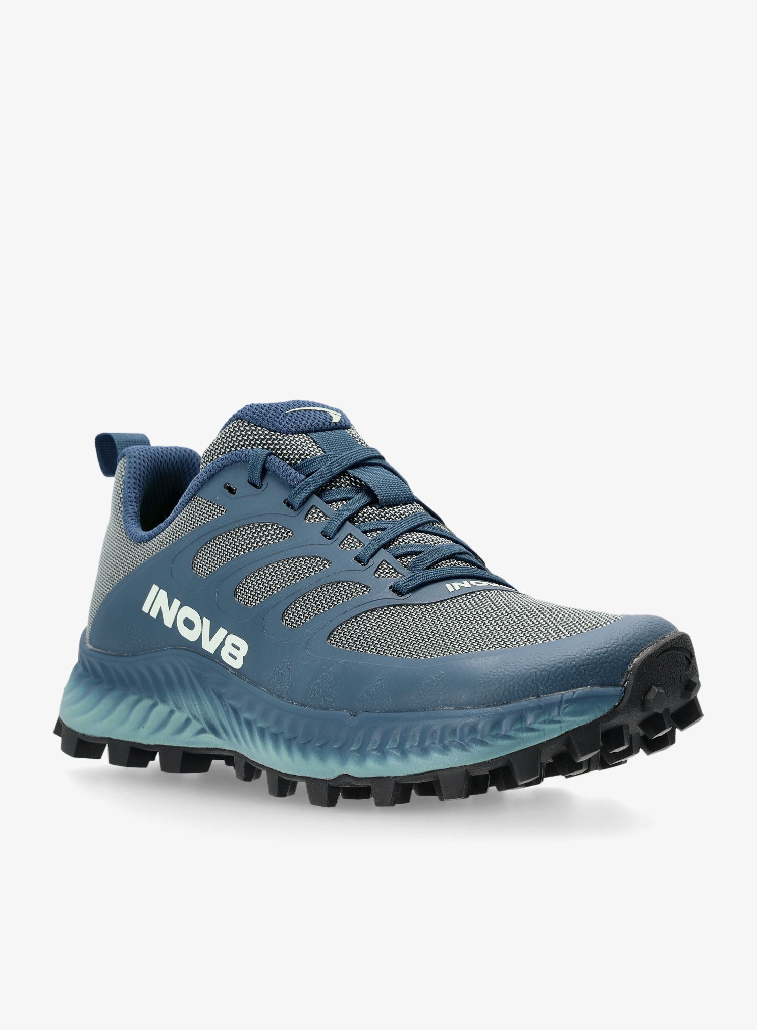 Ženski tekaški čevlji Inov-8 MudTalon Precision - storm blue/navy