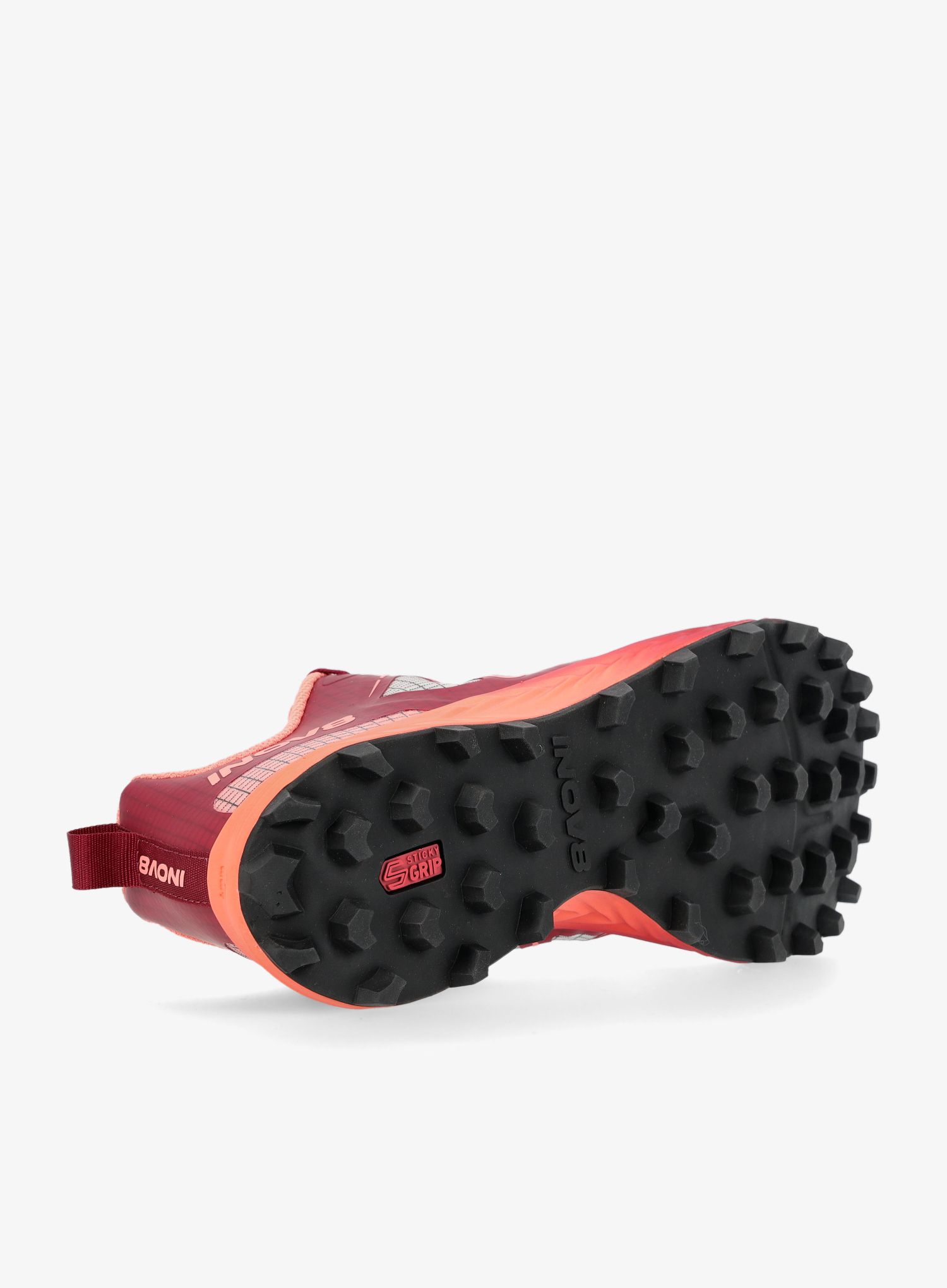Ženski tekaški čevlji Inov-8 MudTalon Speed Precision - burgundy/coral