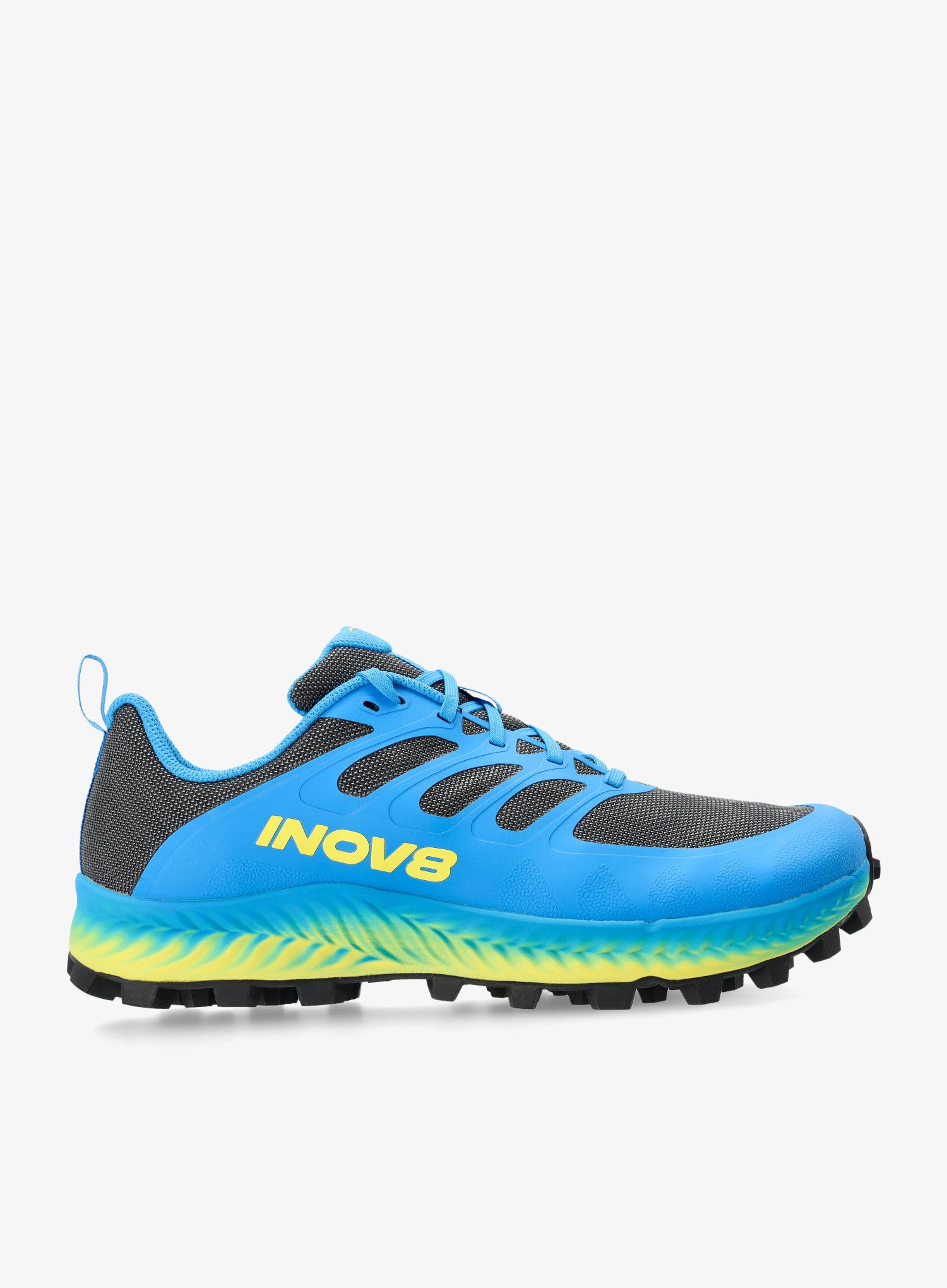 Trail tekaški čevlji Inov-8 MudTalon Wide - dark grey/blue/yellow