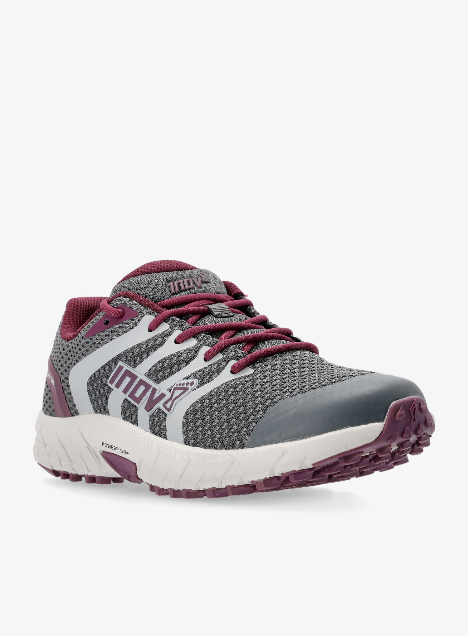 Ženski tekaški čevlji Inov-8 ParkClaw 260 Knit - grey/purple