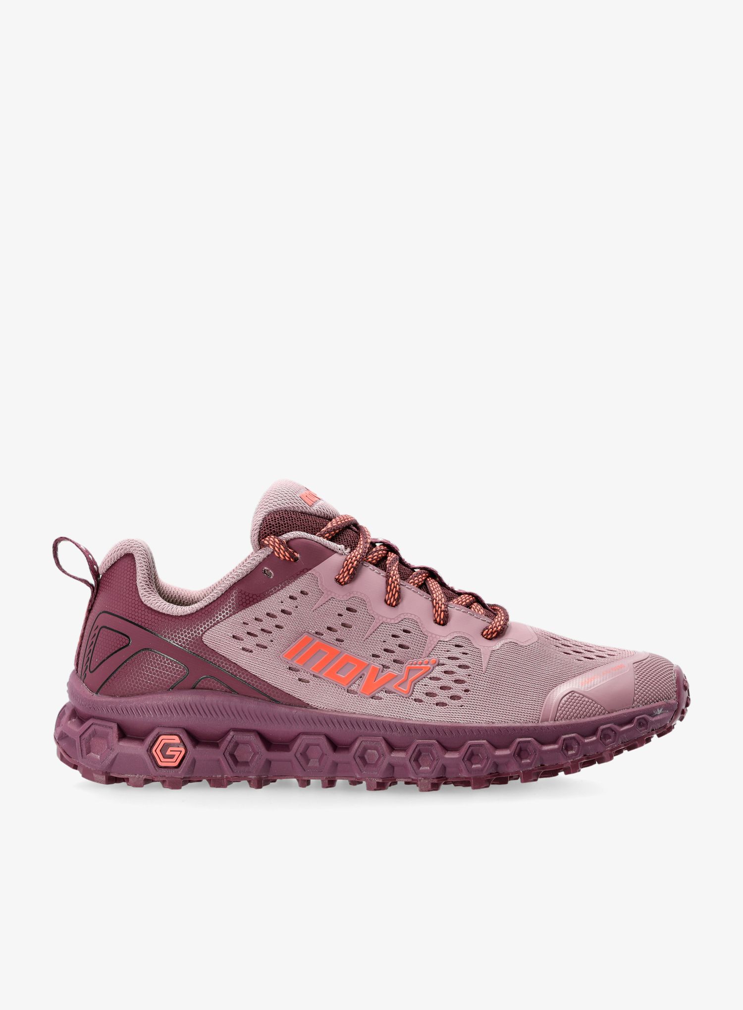 Ženski tekaški čevlji Inov-8 Parkclaw G 280 - lilac/purple/coral