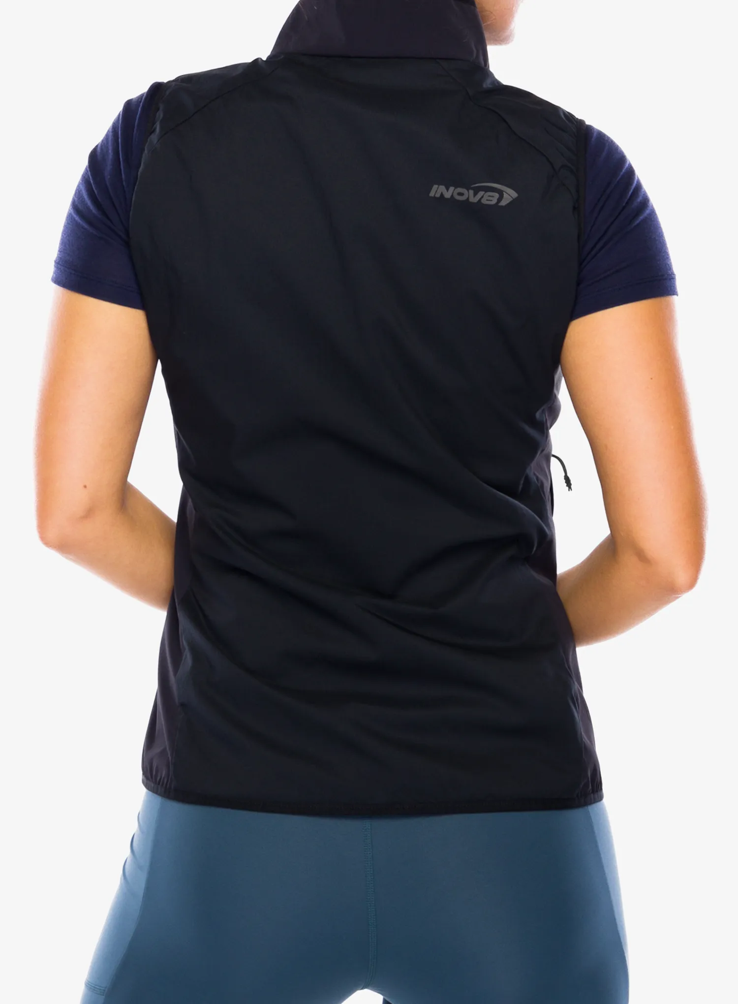 Ženski brezrokavnik Inov-8 Performance Hybrid Gilet - black/black