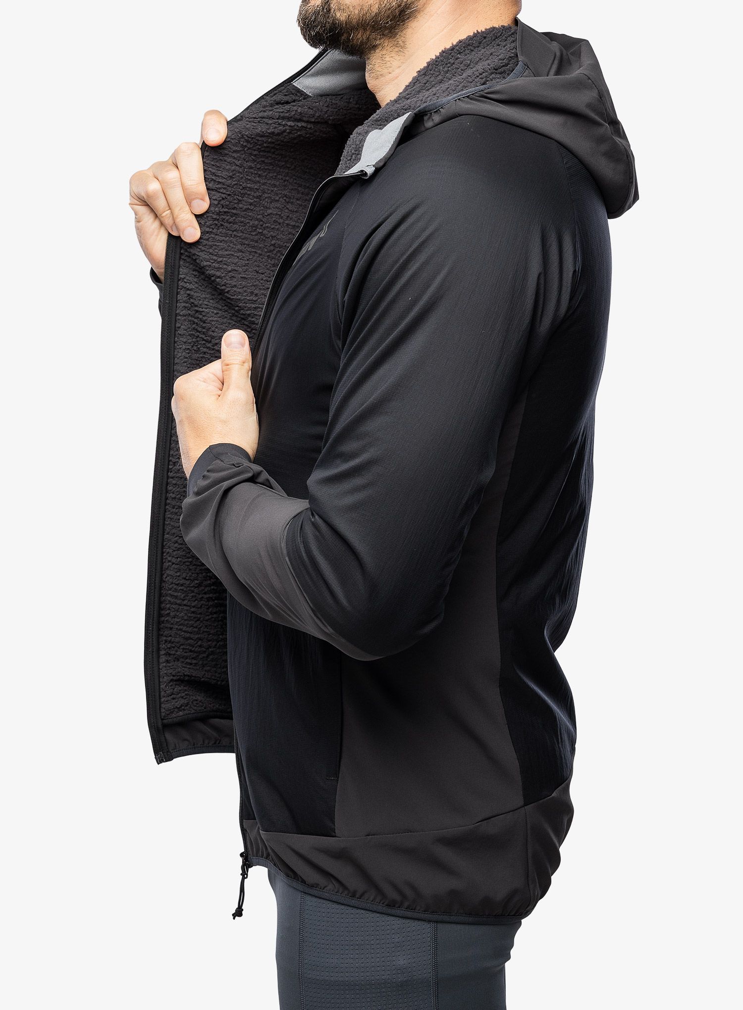 Jakna Inov-8 Performance Hybrid Jacket - black/graphite
