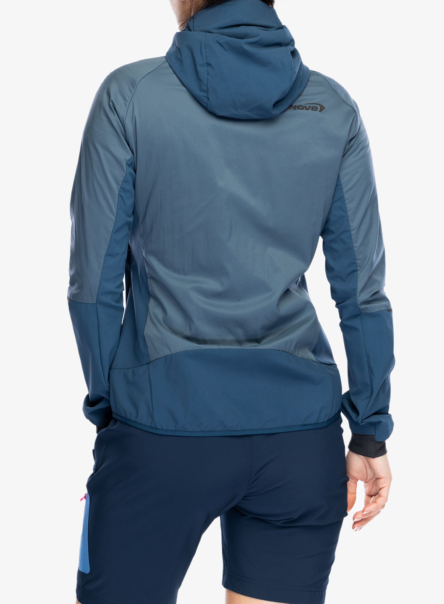 Ženska sintetična jakna Inov-8 Performance Hybrid Jacket - slate/navy