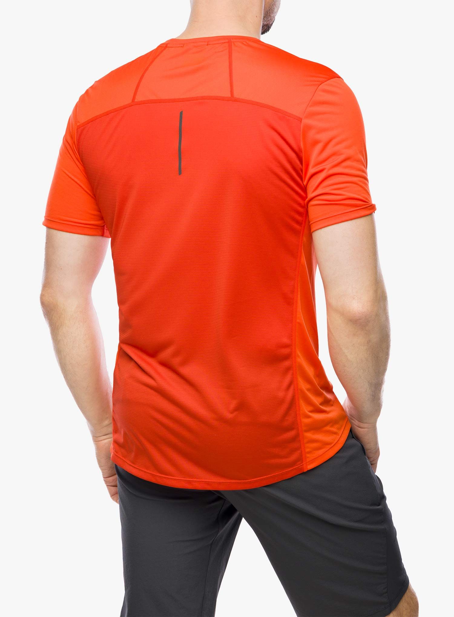 Majica za tek Inov-8 Performance Short Sleeve - fiery red/red