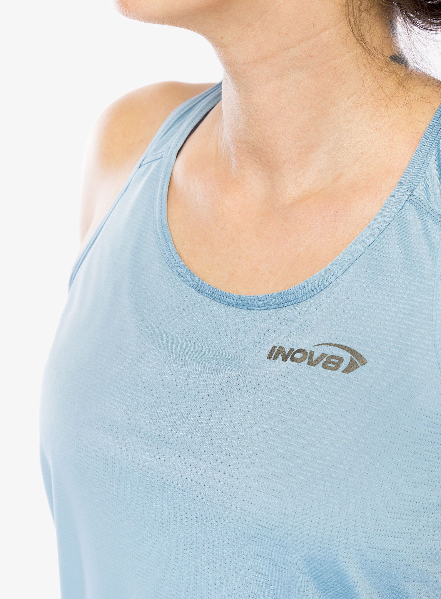 Ženska tekaška majica Inov-8 Performance Vest - blue grey/slate