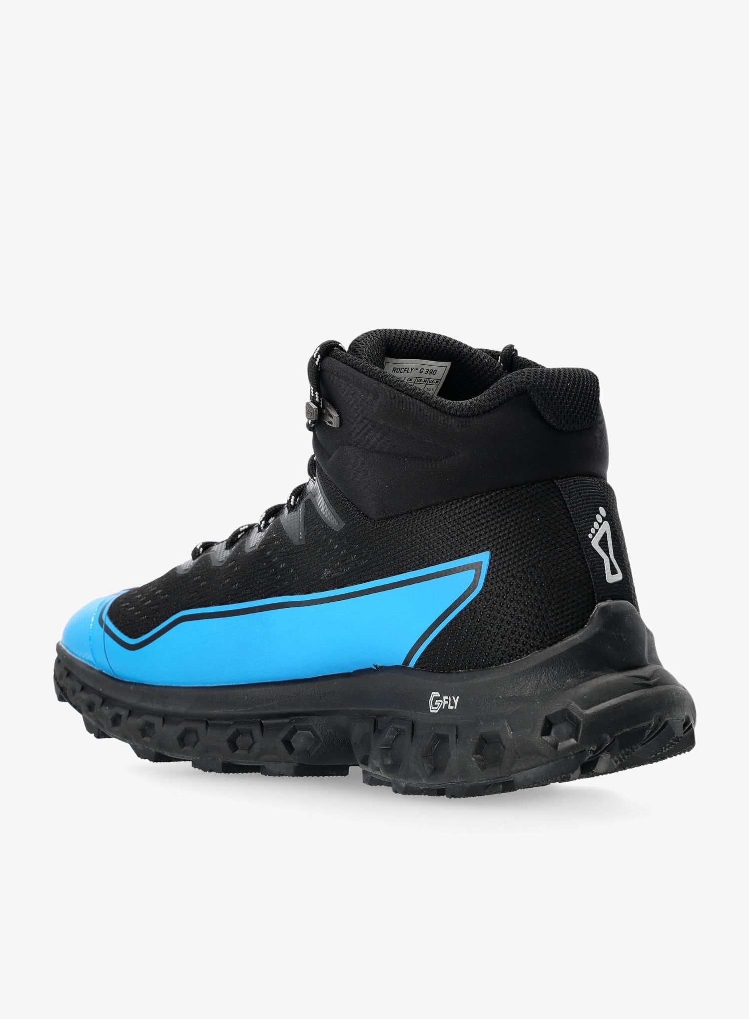 Moški pohodniški čevlji Inov-8 RocFly G 390  - black/blue