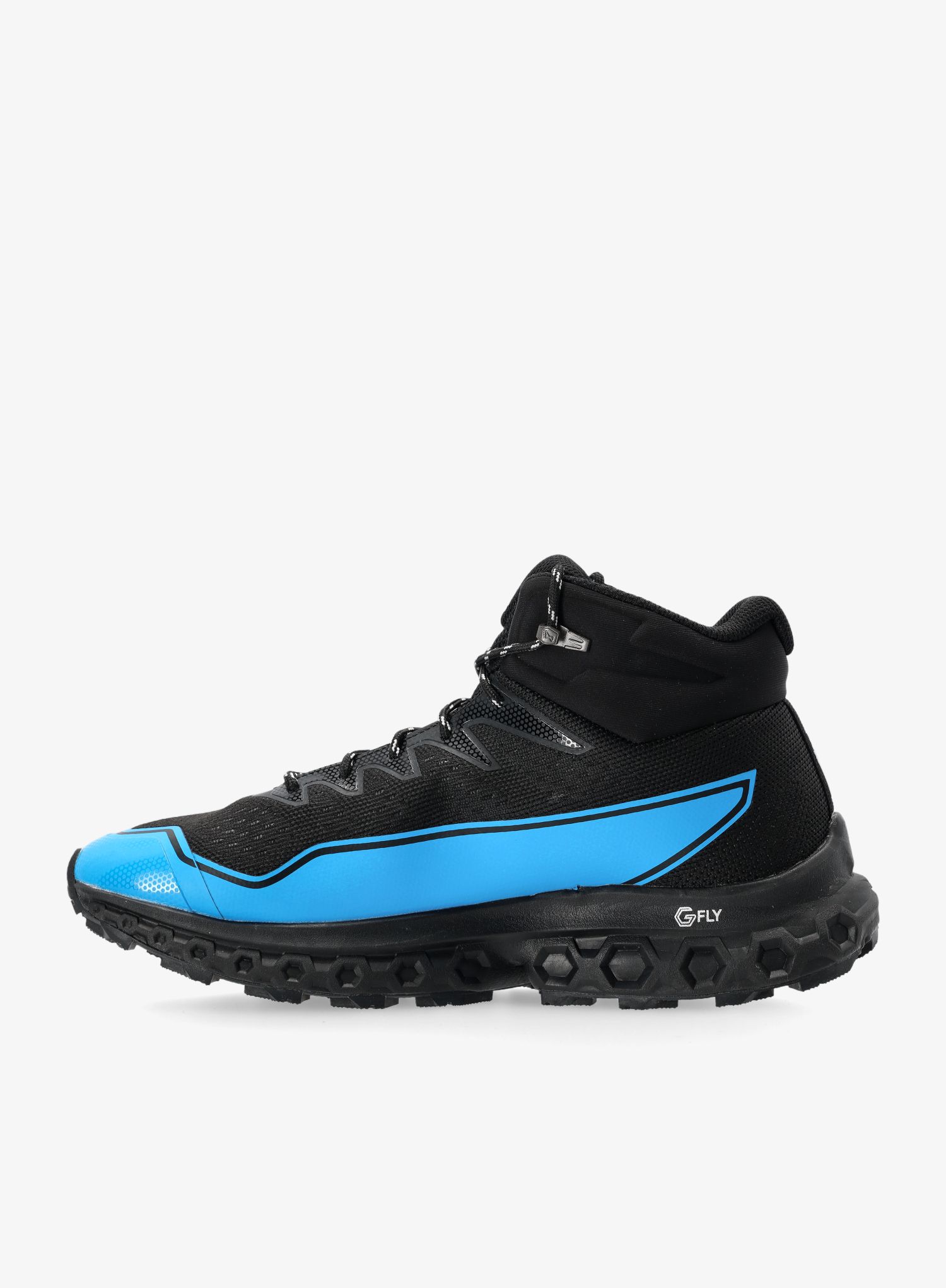 Moški pohodniški čevlji Inov-8 RocFly G 390  - black/blue