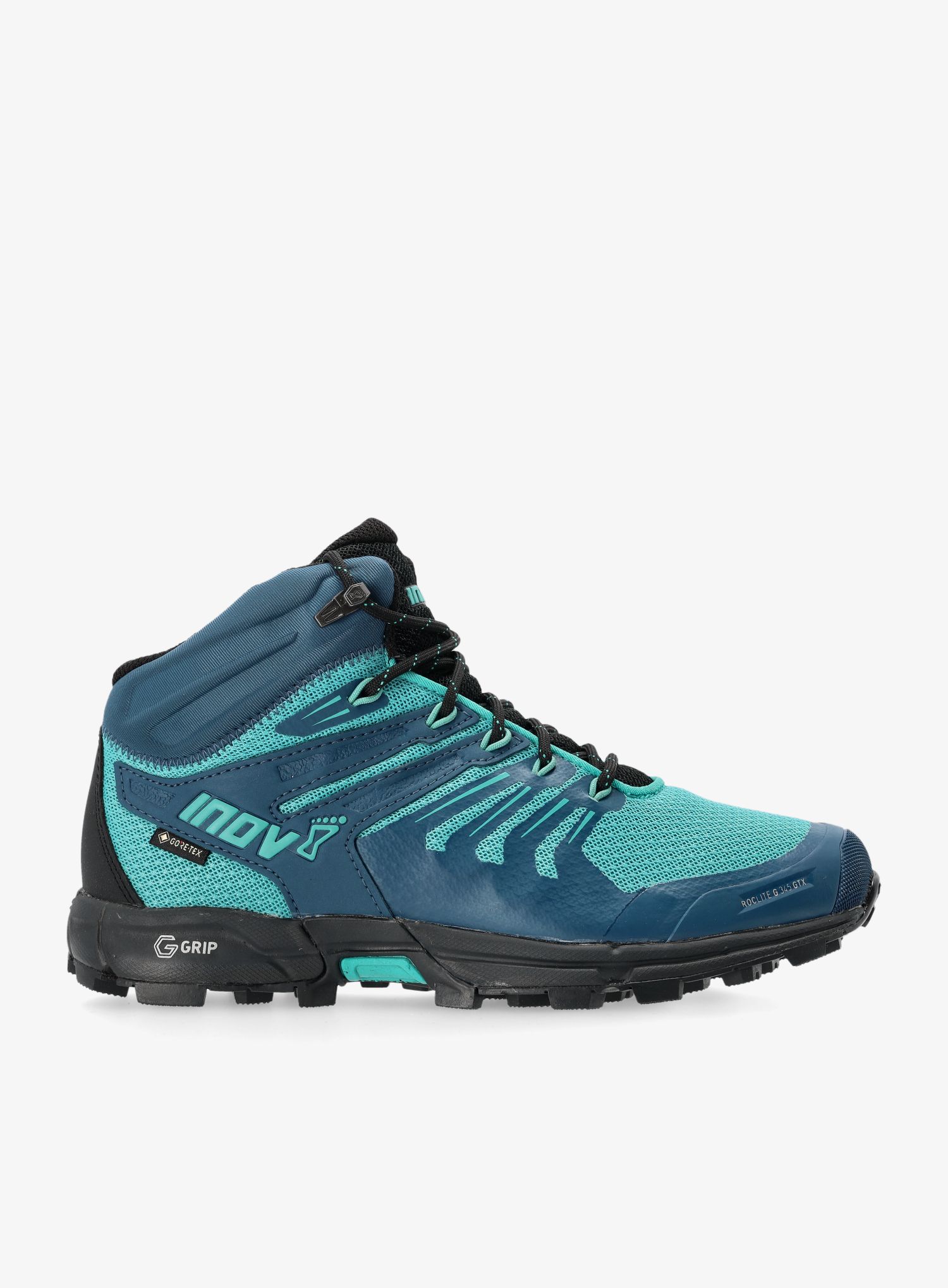 Ženski treking čevlji Inov-8 Roclite G 345 GTX V2 - teal/navy