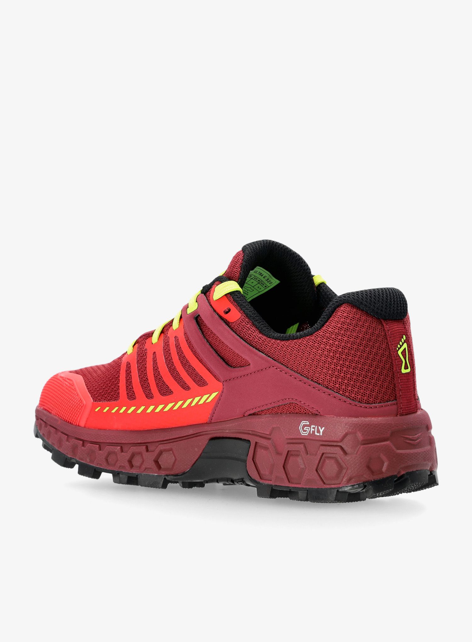 Trail tekaški čevlji Inov-8 Roclite Ultra G 320 - dark red/red/yellow
