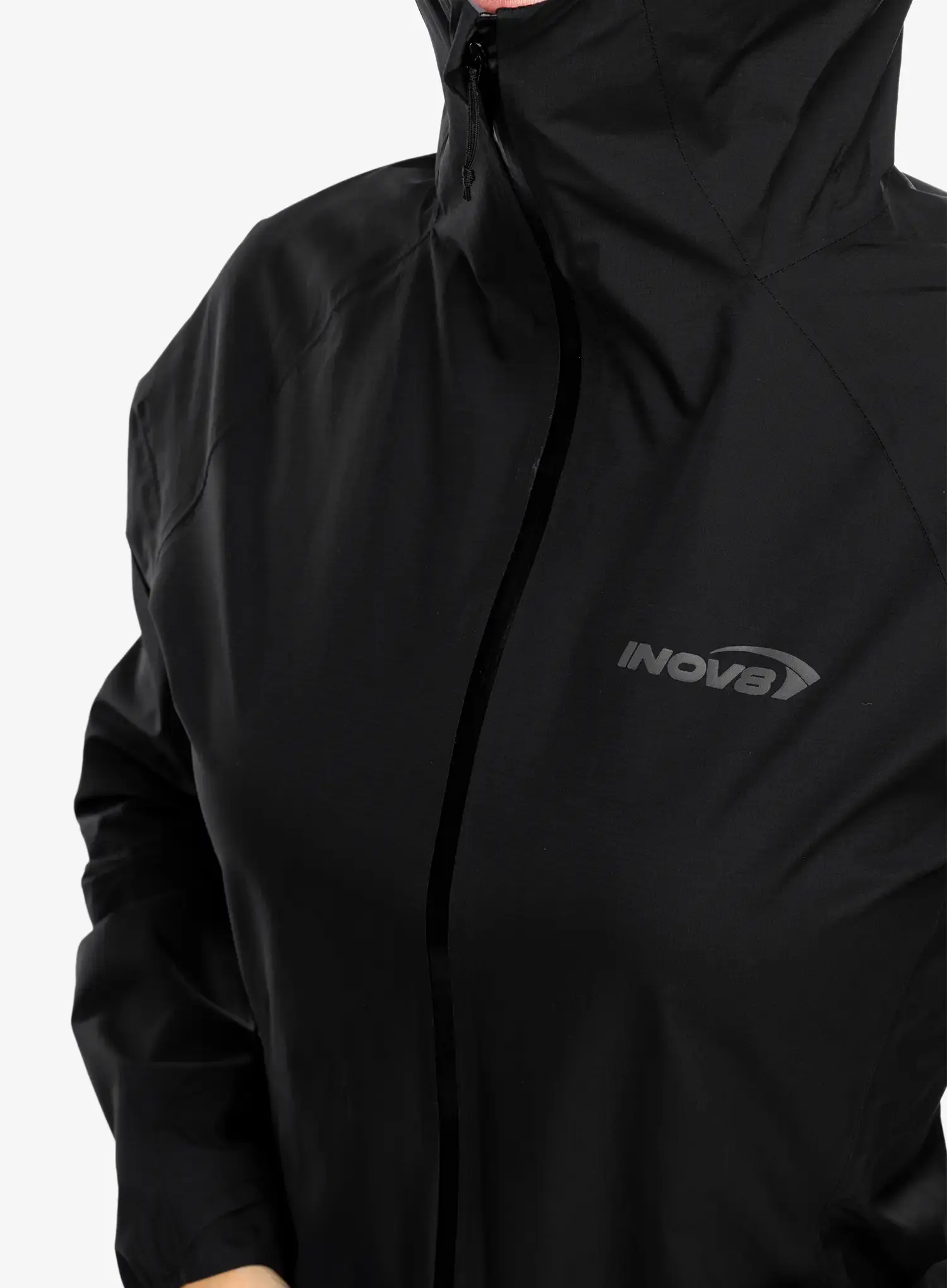 Ženska jakna za tek Inov-8 Stormshell FZ V2 - black