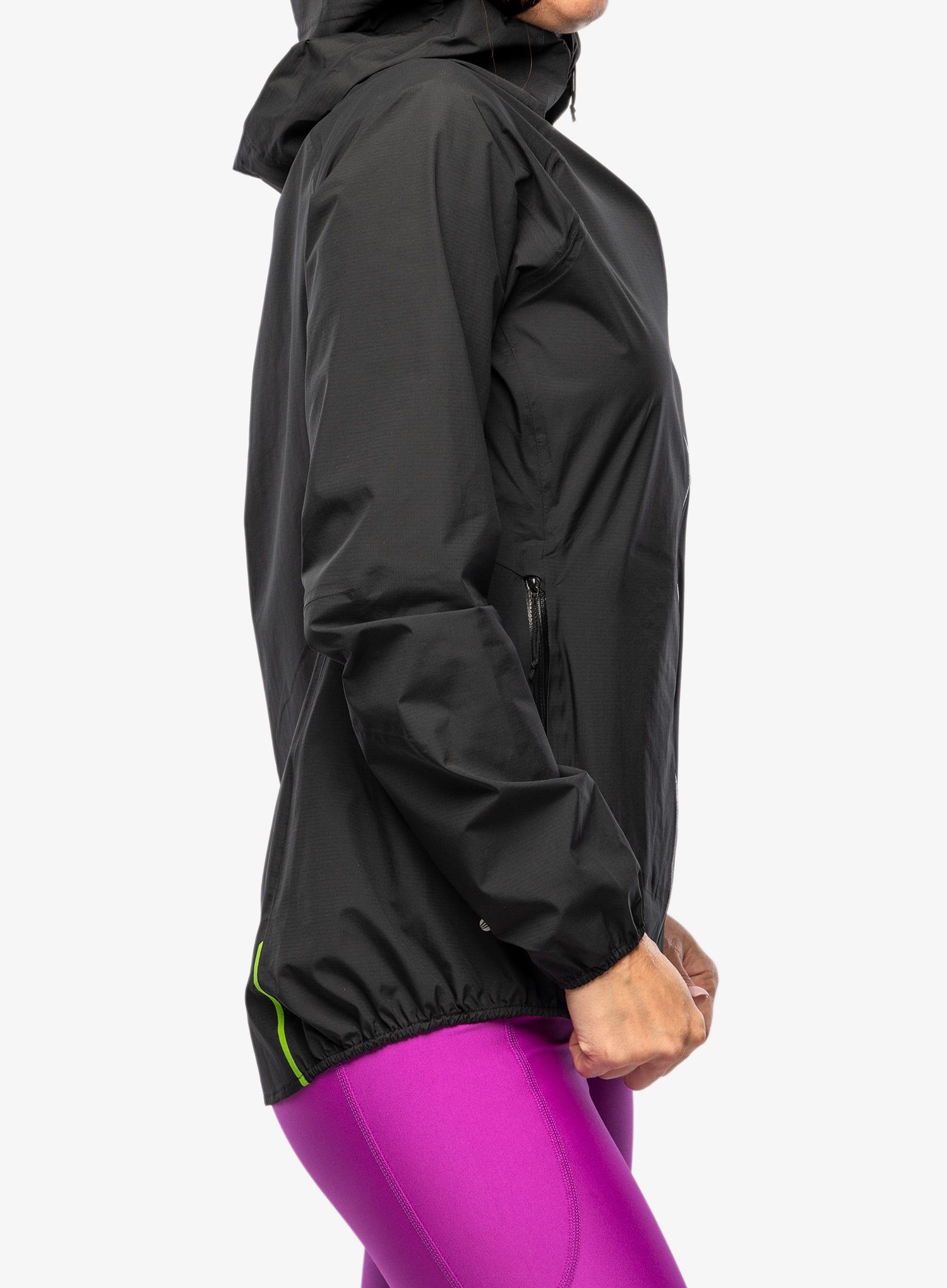 Ženska jakna za tek Inov-8 Stormshell FZ V2 - black