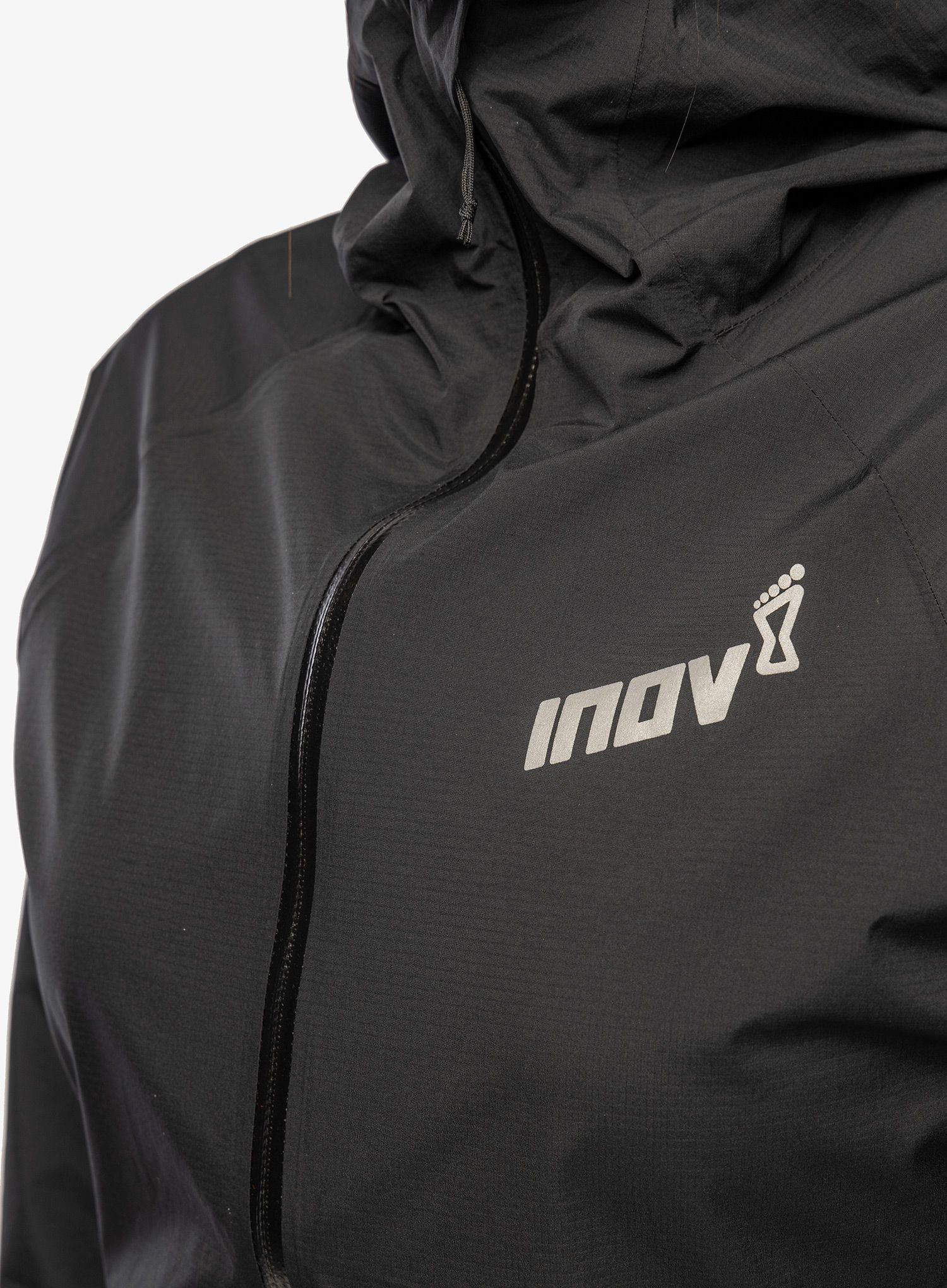 Ženska jakna za tek Inov-8 Stormshell FZ V2 - black